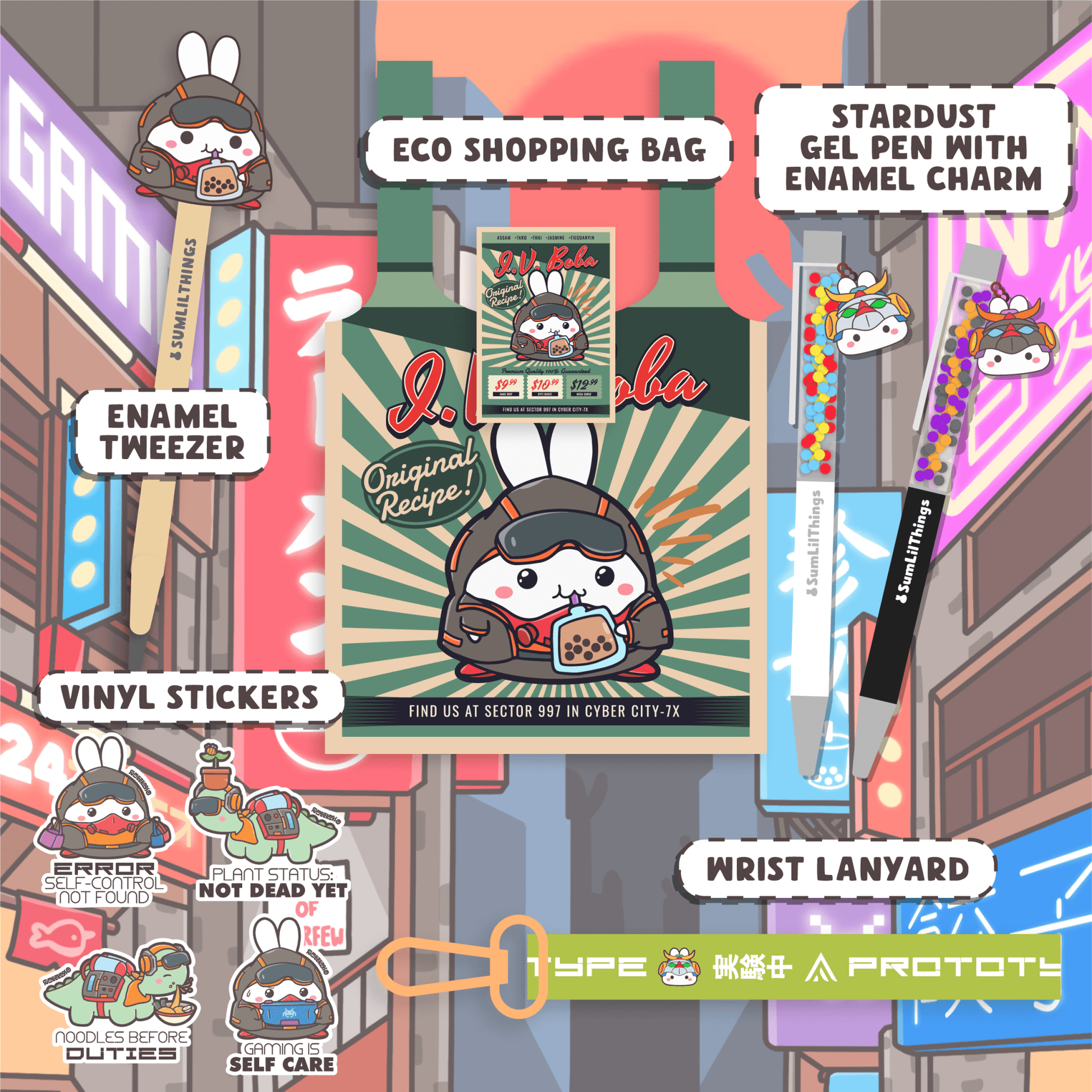 Lil' Cyber City Life Booster Pack (9 Items) - 20% OFF - SumLilThings