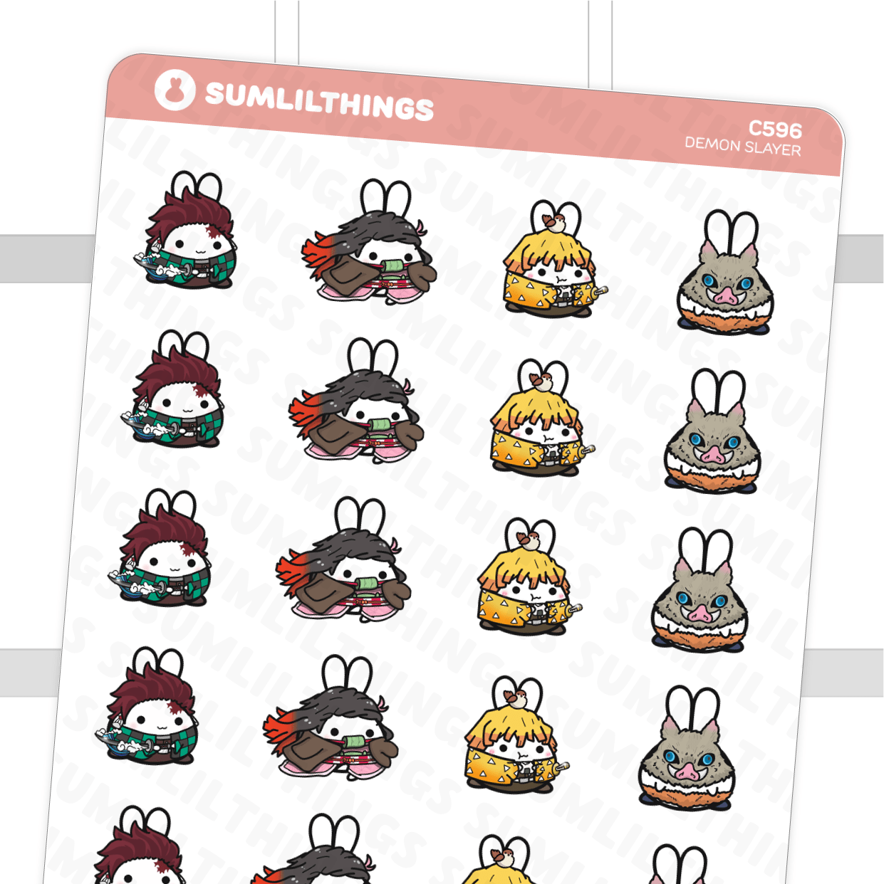 Lil' Demon Slayer Stickers - SumLilThings