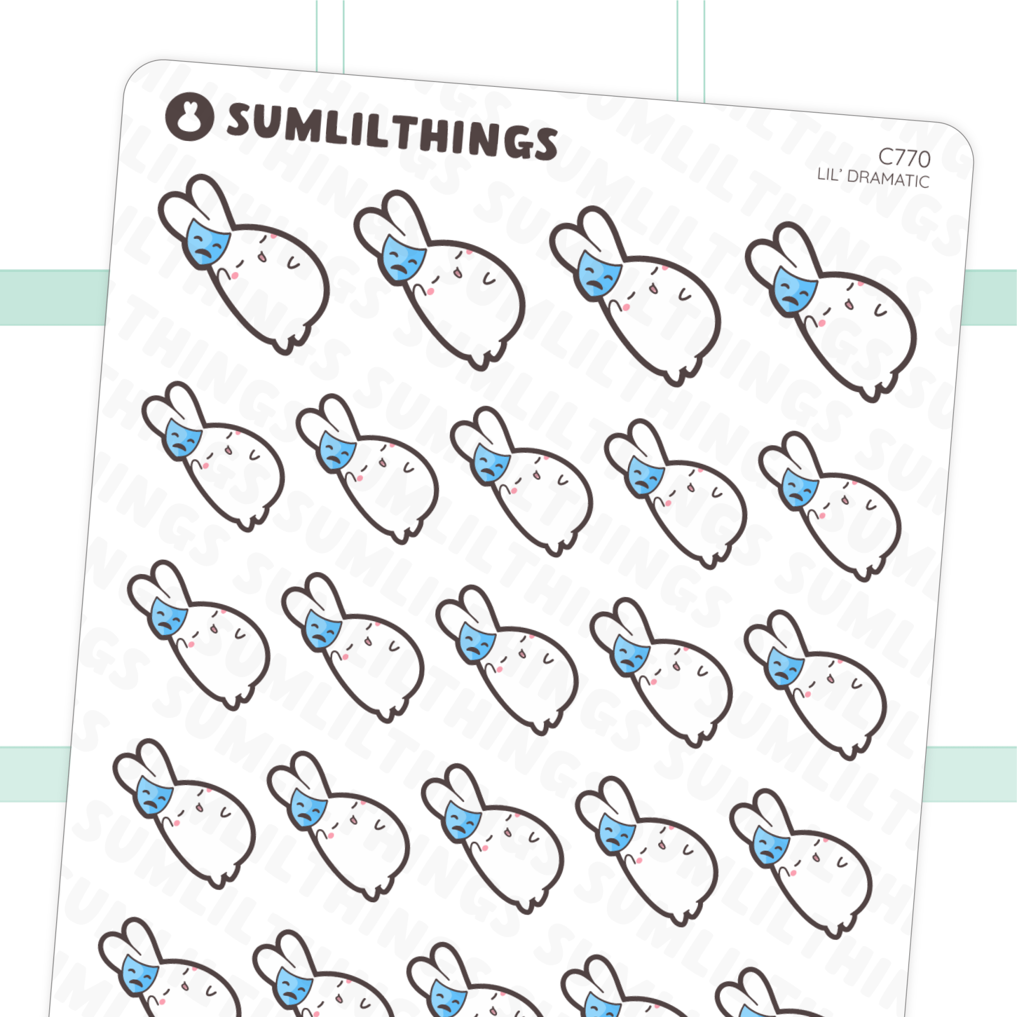 Lil' Dramatic Stickers - SumLilThings