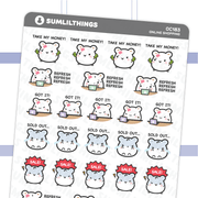 Lil' Hamster Online Shopping Stickers - SumLilThings