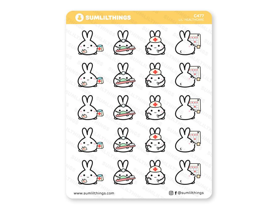 Lil' Healthcare Stickers - SumLilThings