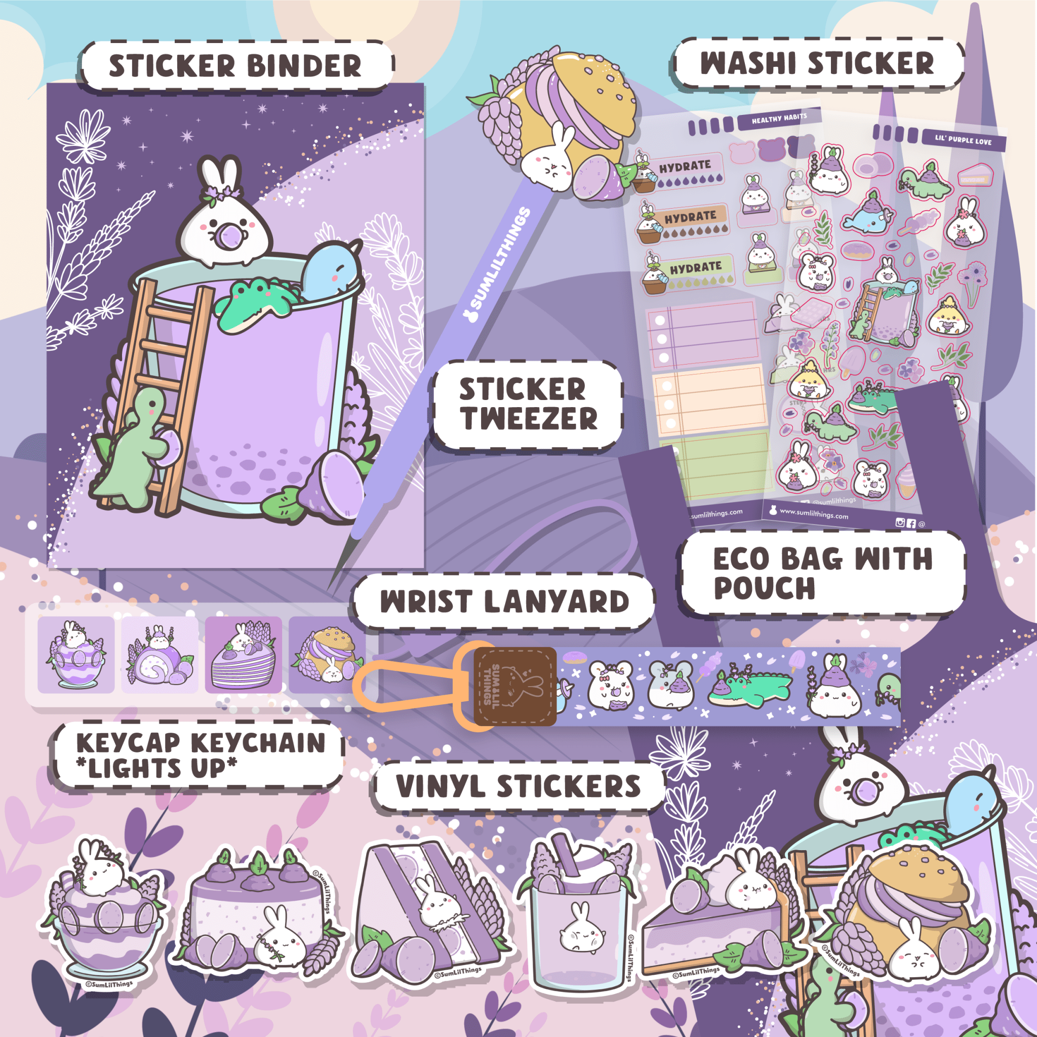 Lil' Lavender Sweets Booster Pack (13 Items) - 20% OFF - SumLilThings