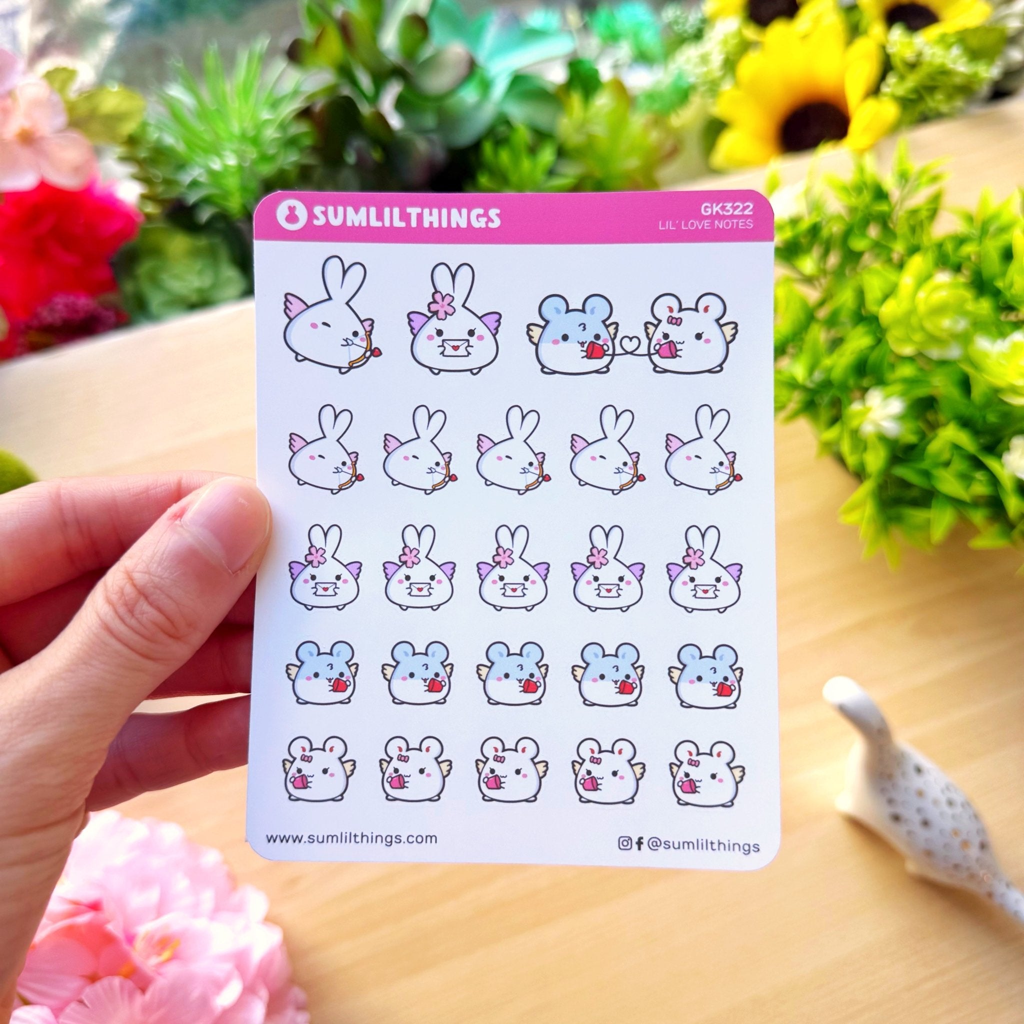 Lil' Love Messages Stickers - SumLilThings