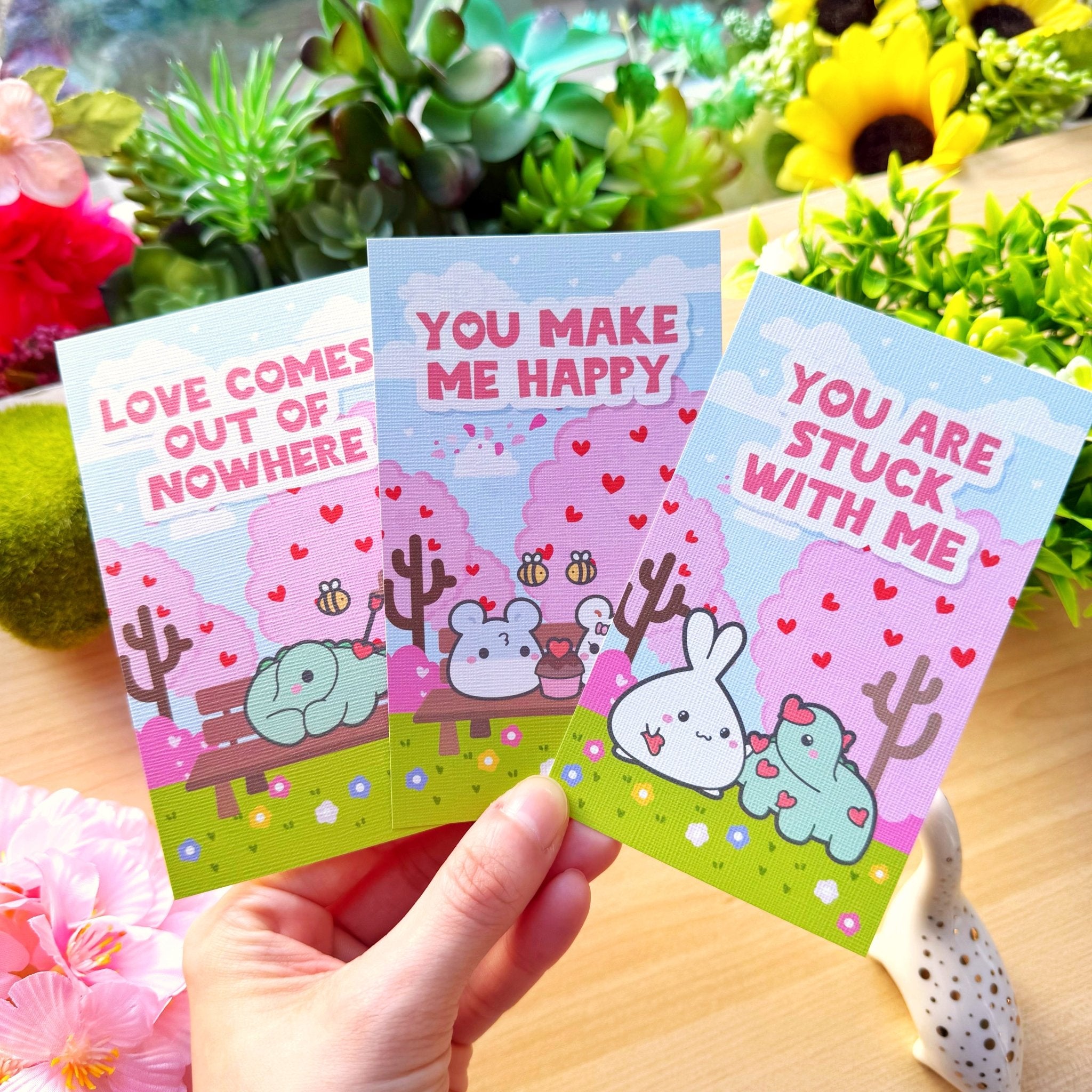 Lil' Love Notes Valentine Cards (Set of 3) - SumLilThings