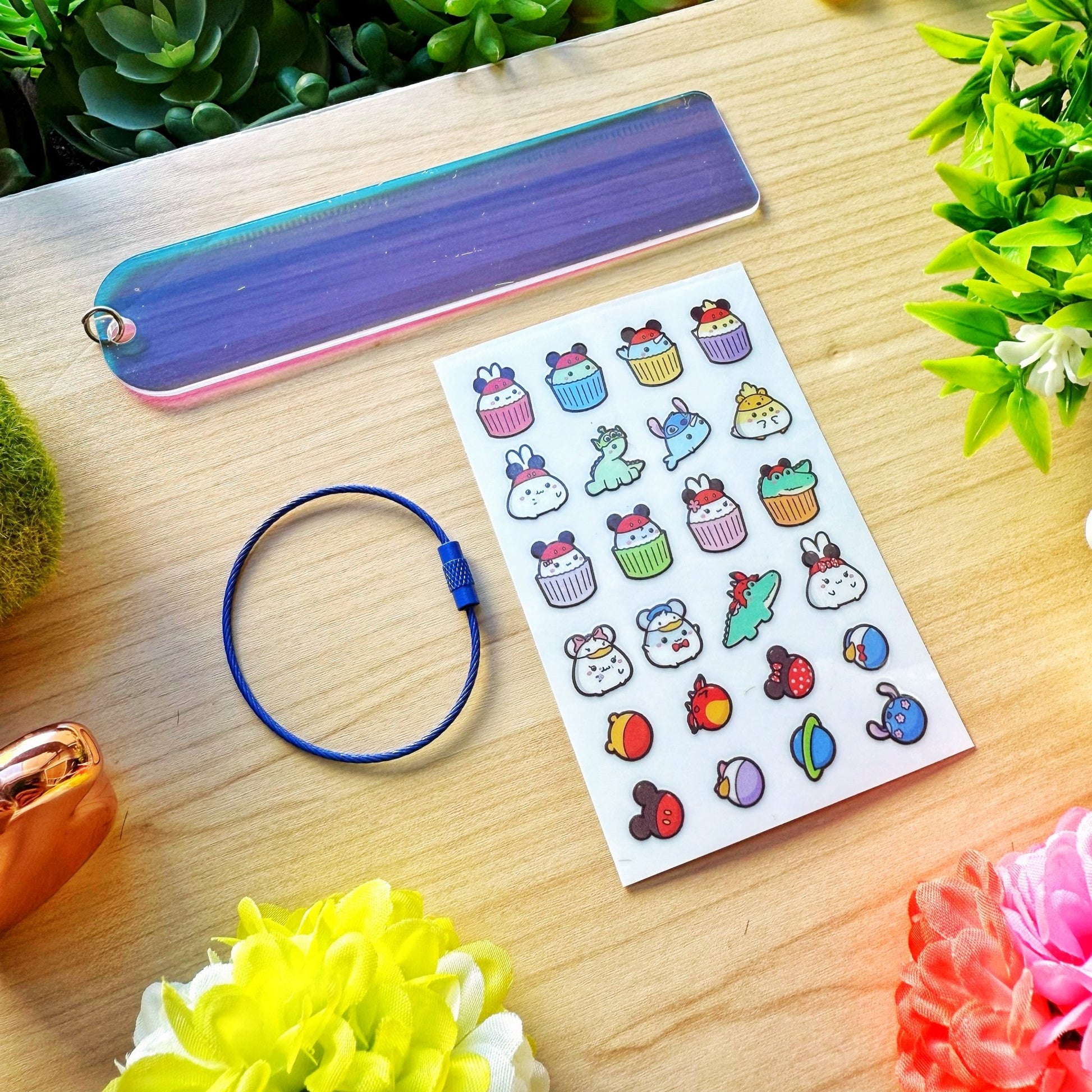 Lil' Magical Munchies DIY Keychain - SumLilThings