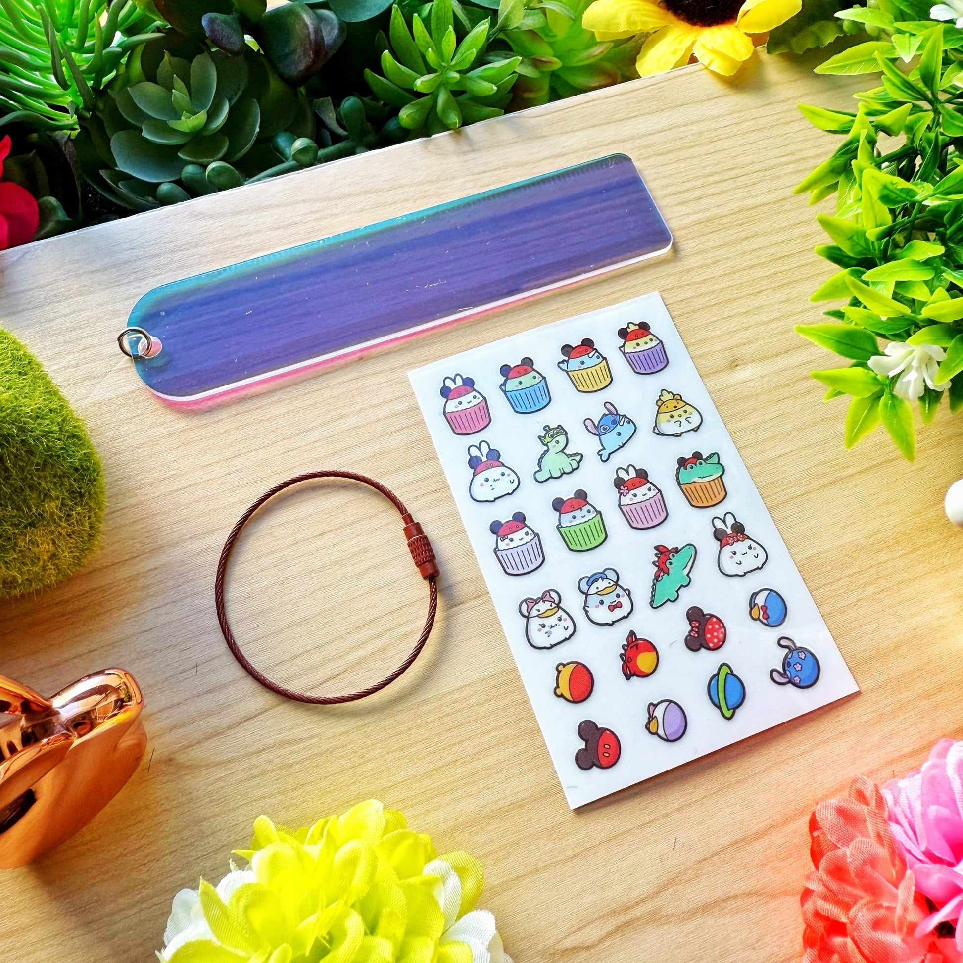 Lil' Magical Munchies DIY Keychain - SumLilThings