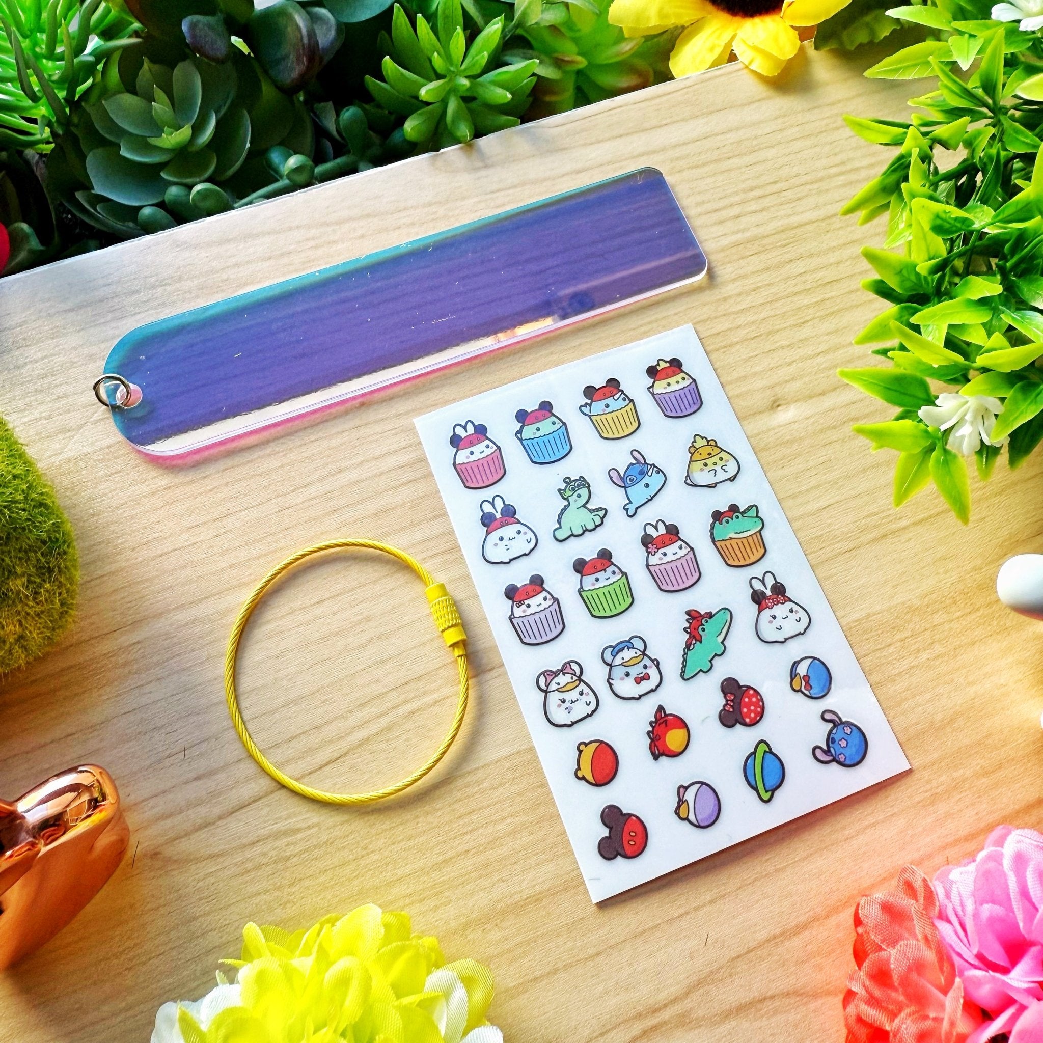 Lil&#39; Magical Munchies DIY Keychain - SumLilThings