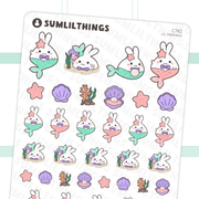 Lil’ Mermaid Stickers - SumLilThings