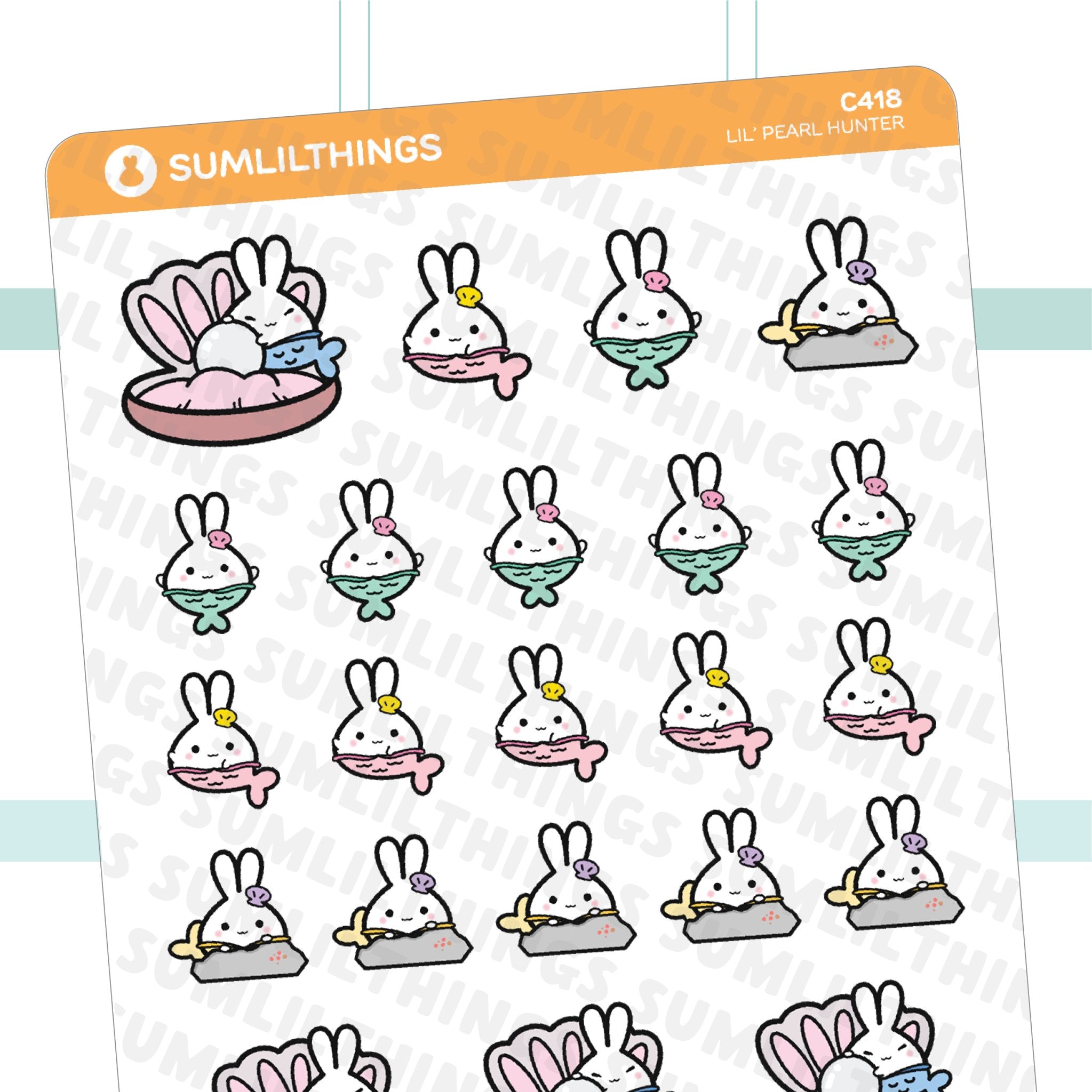 Lil' Mermaid Stickers - SumLilThings