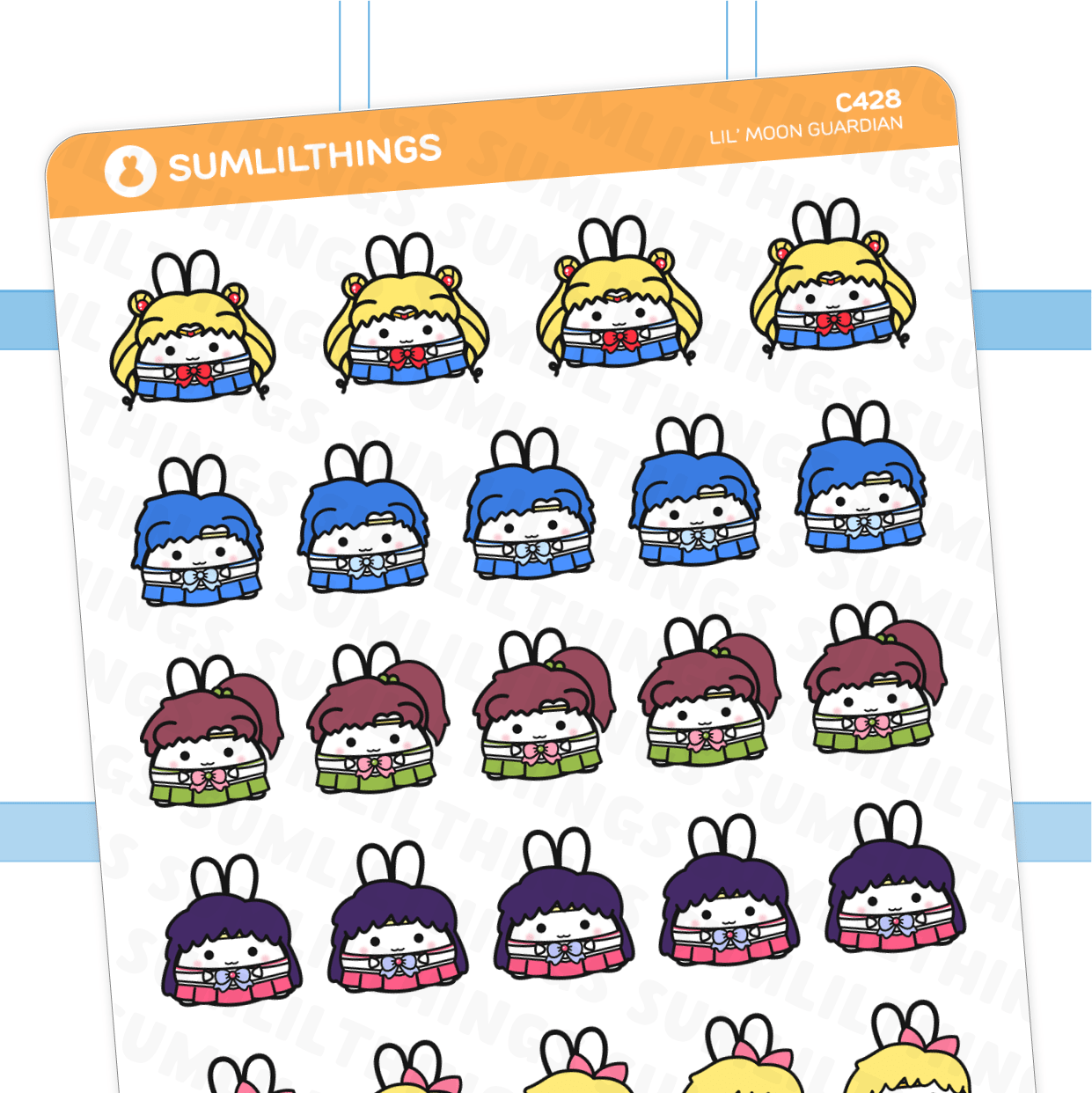 Lil' Moon Guardian Stickers - SumLilThings