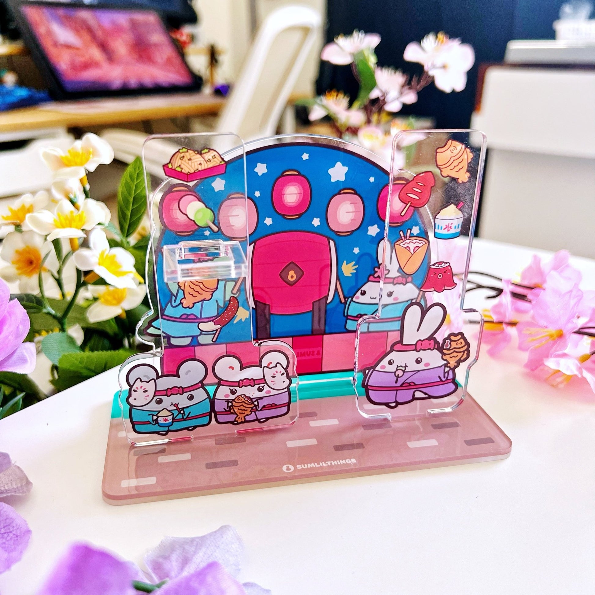 Lil' Night Market Washi Tower® & Pen Holder - SumLilThings