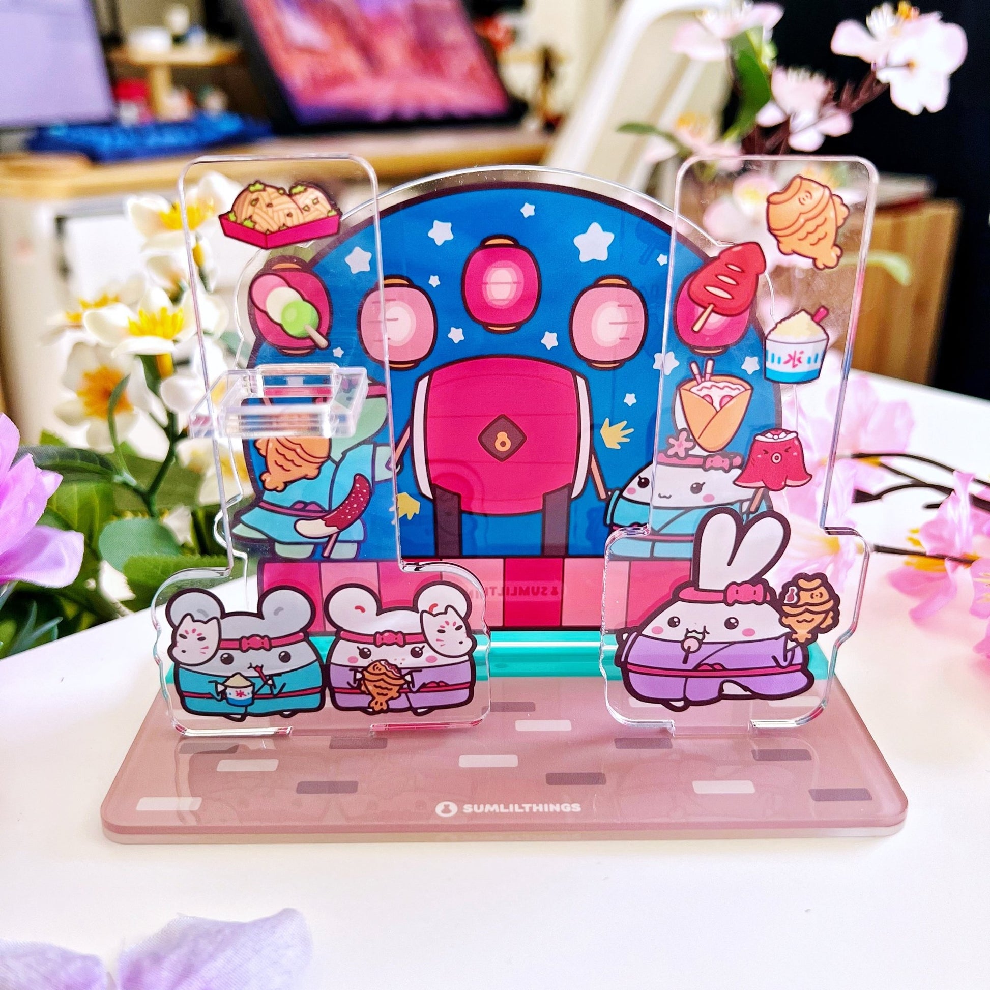 Lil' Night Market Washi Tower® & Pen Holder - SumLilThings