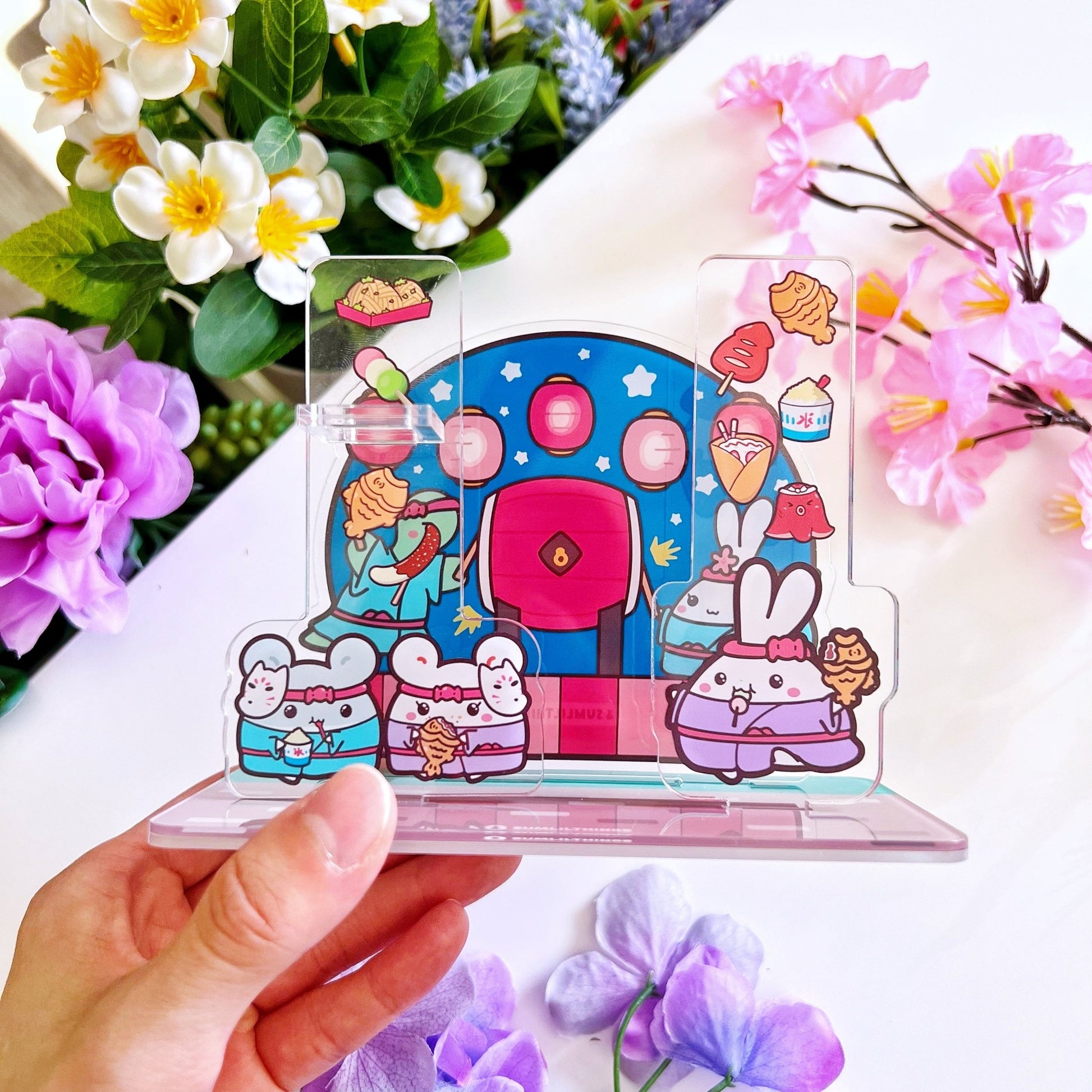 Lil' Night Market Washi Tower® & Pen Holder - SumLilThings