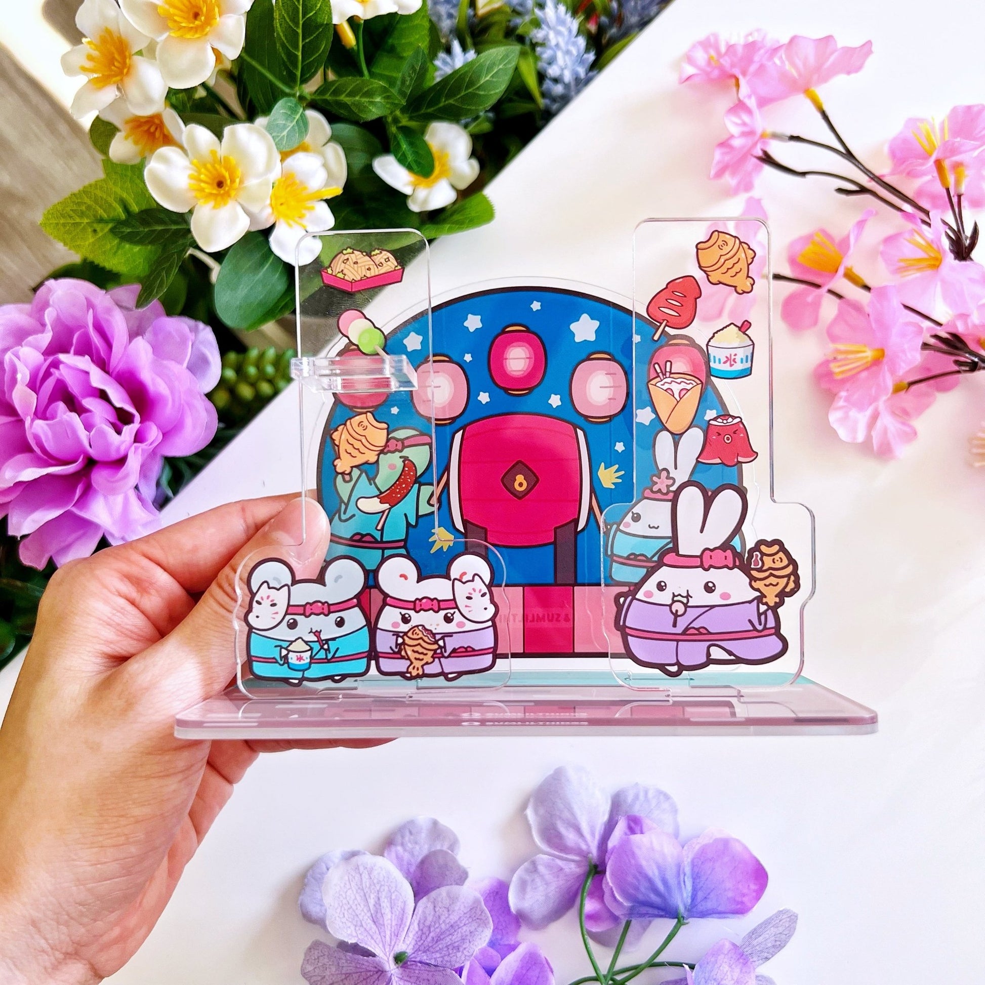 Lil' Night Market Washi Tower® & Pen Holder - SumLilThings