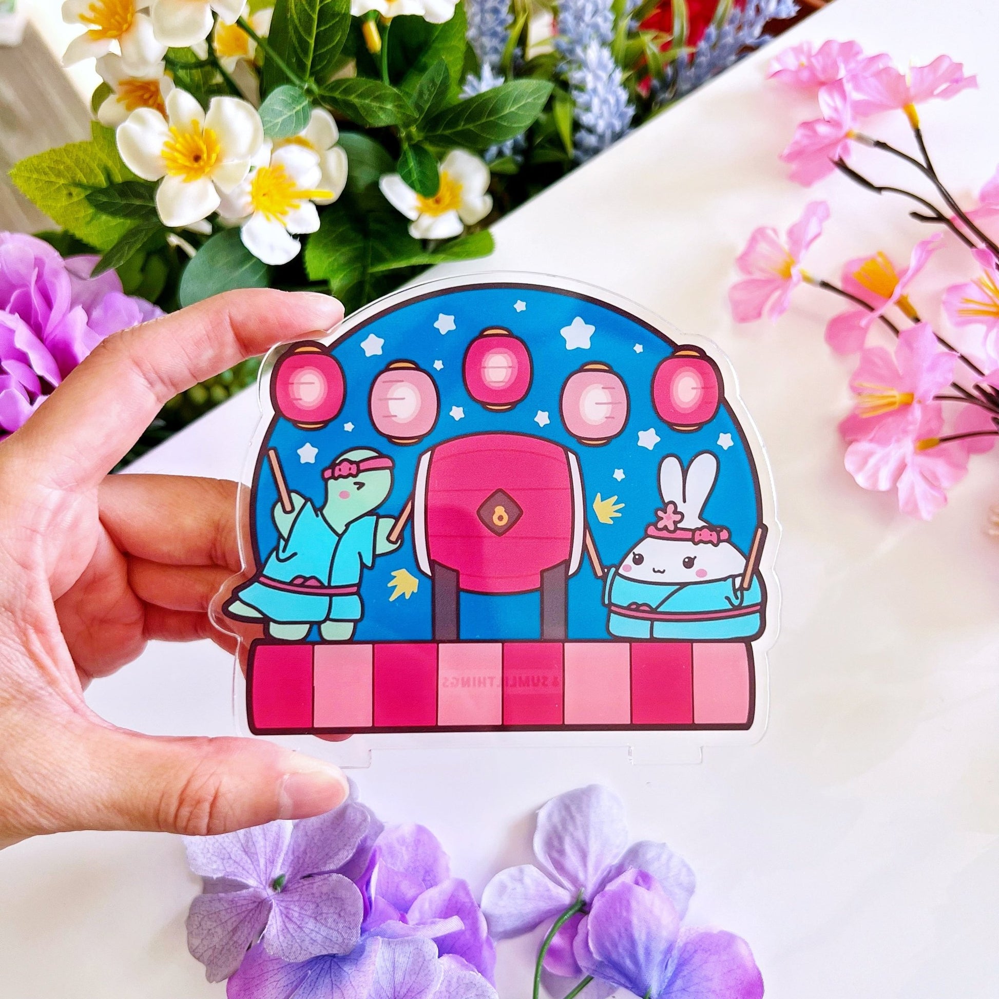 Lil' Night Market Washi Tower® & Pen Holder - SumLilThings