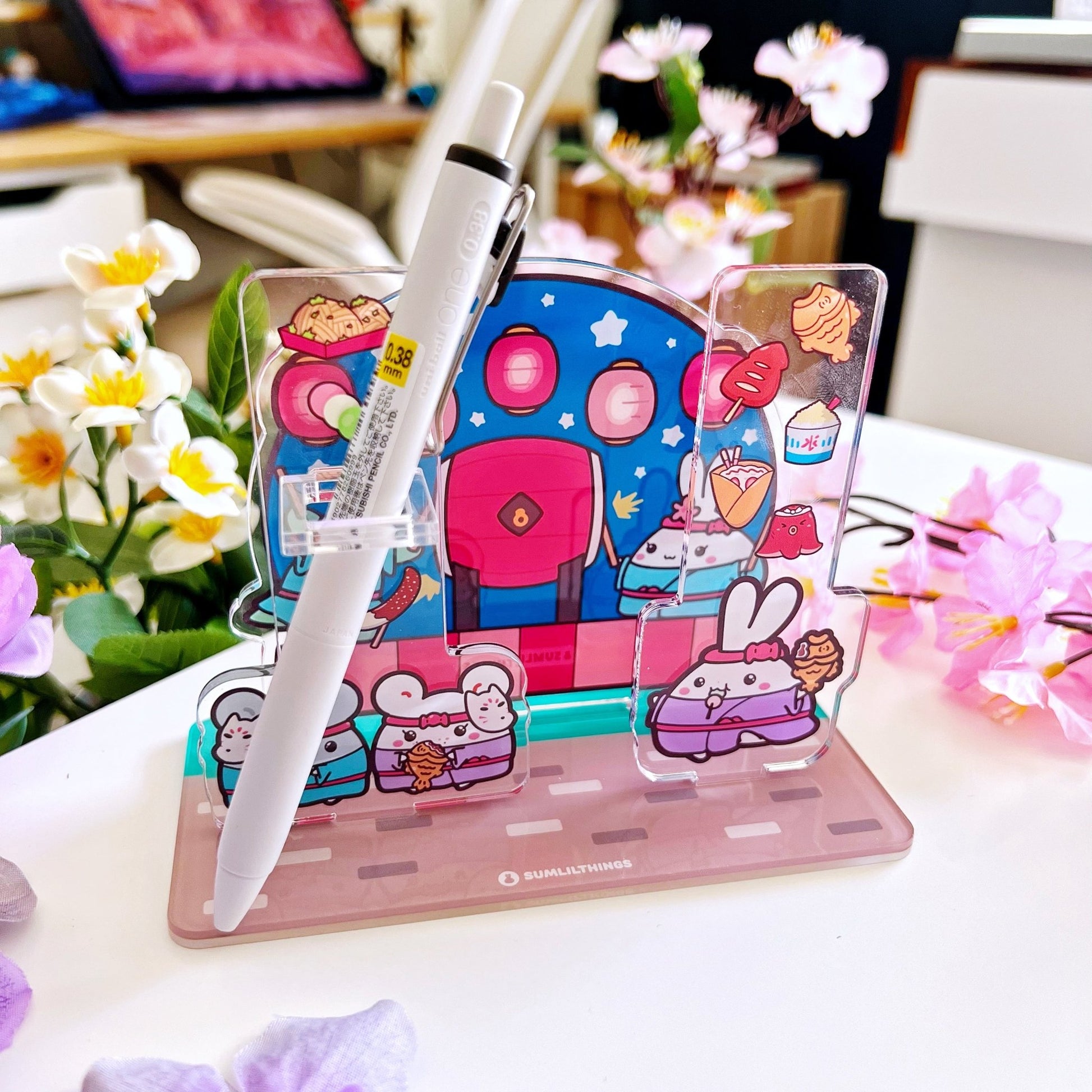 Lil' Night Market Washi Tower® & Pen Holder - SumLilThings