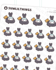 Lil' Ninja Fingers Stickers - SumLilThings