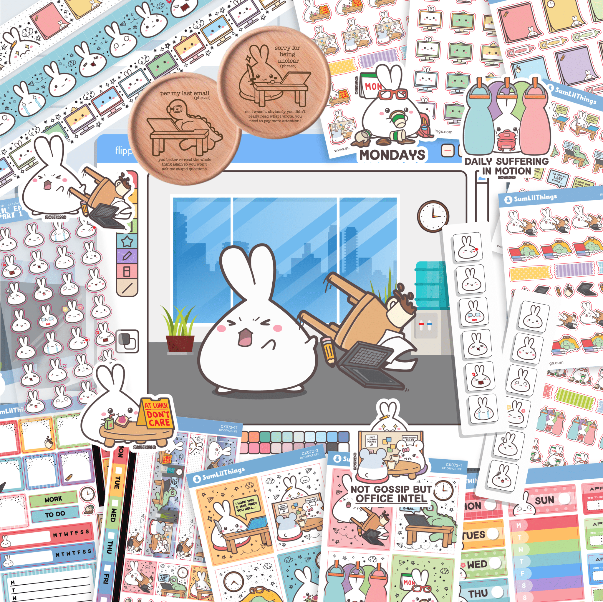 Lil' Office Life Mega Pack (27 Items) - 30% OFF - SumLilThings