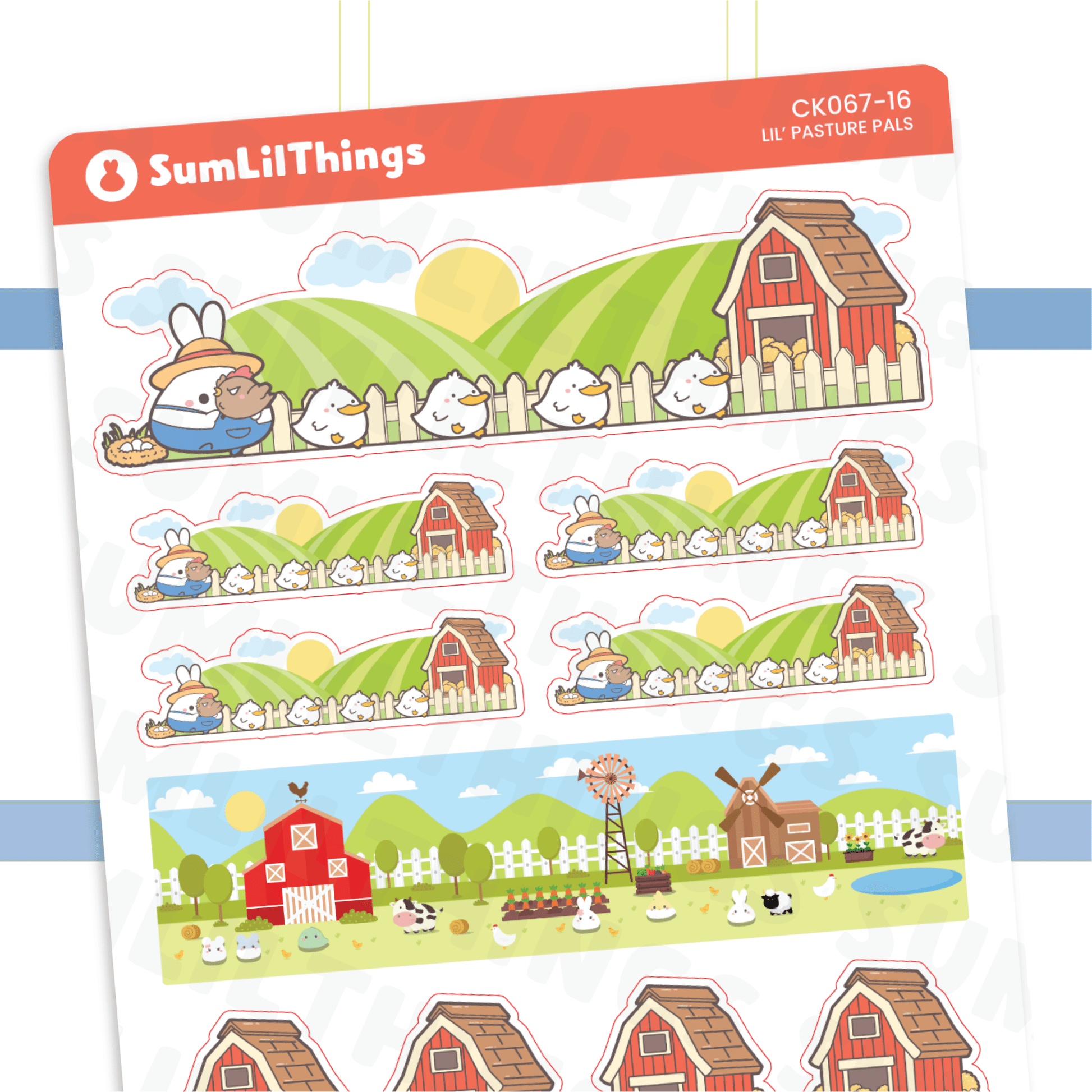Lil' Pasture Pals Stickers - SumLilThings