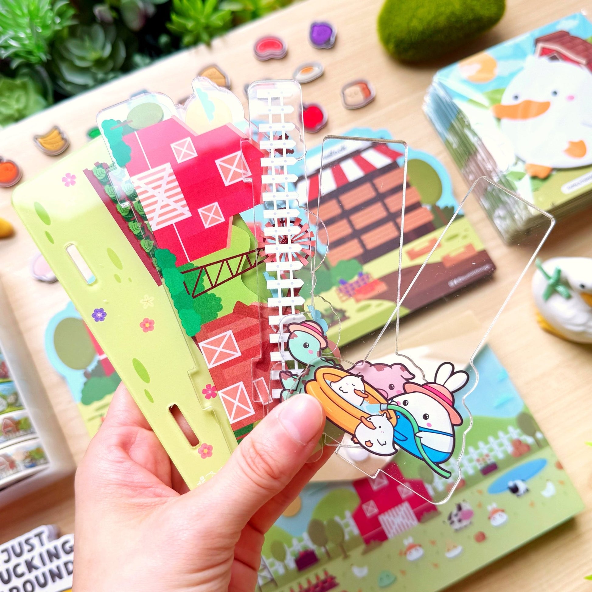 Lil' Pasture Pals Washi Tower® & Notepad Stand - SumLilThings
