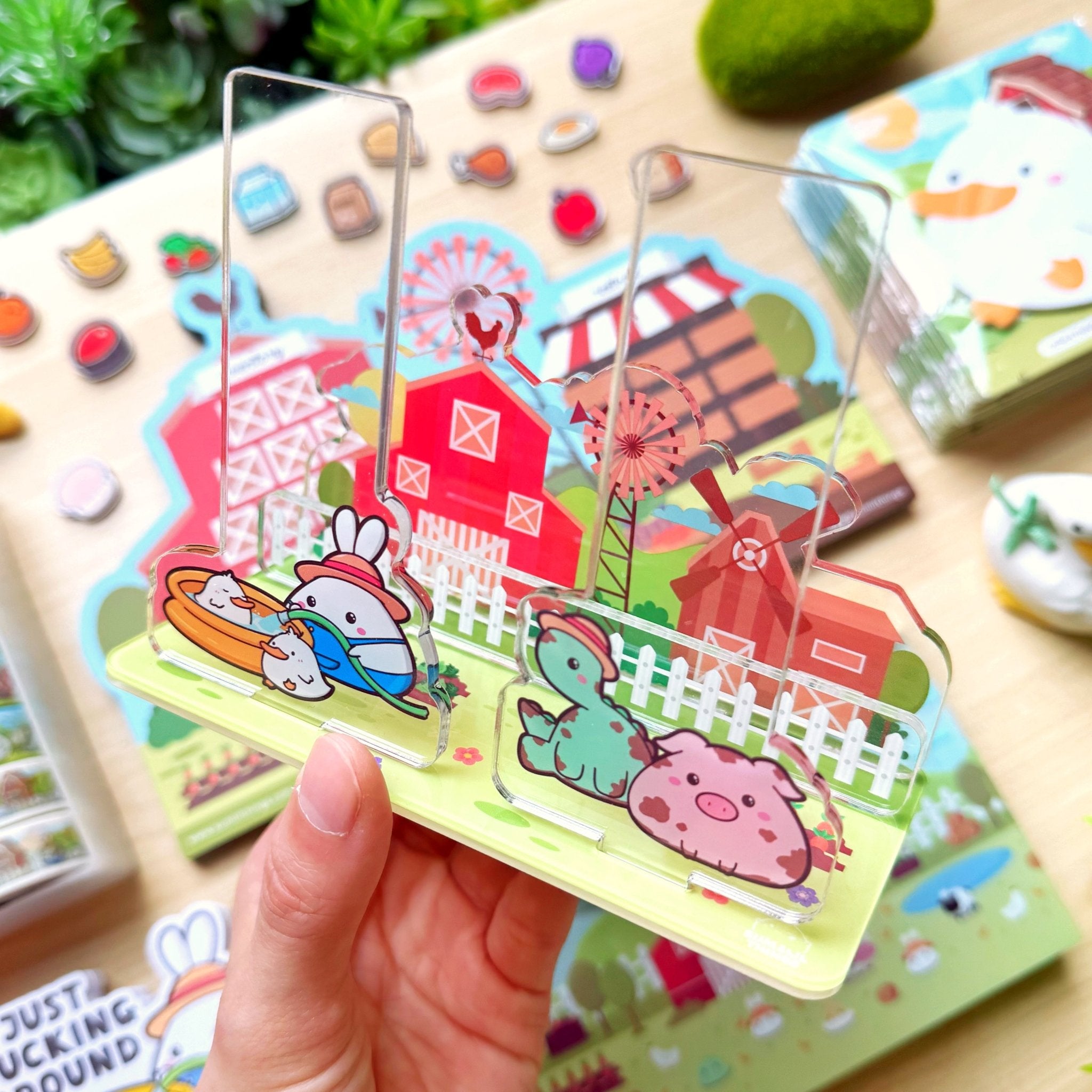Lil' Pasture Pals Washi Tower® & Notepad Stand - SumLilThings