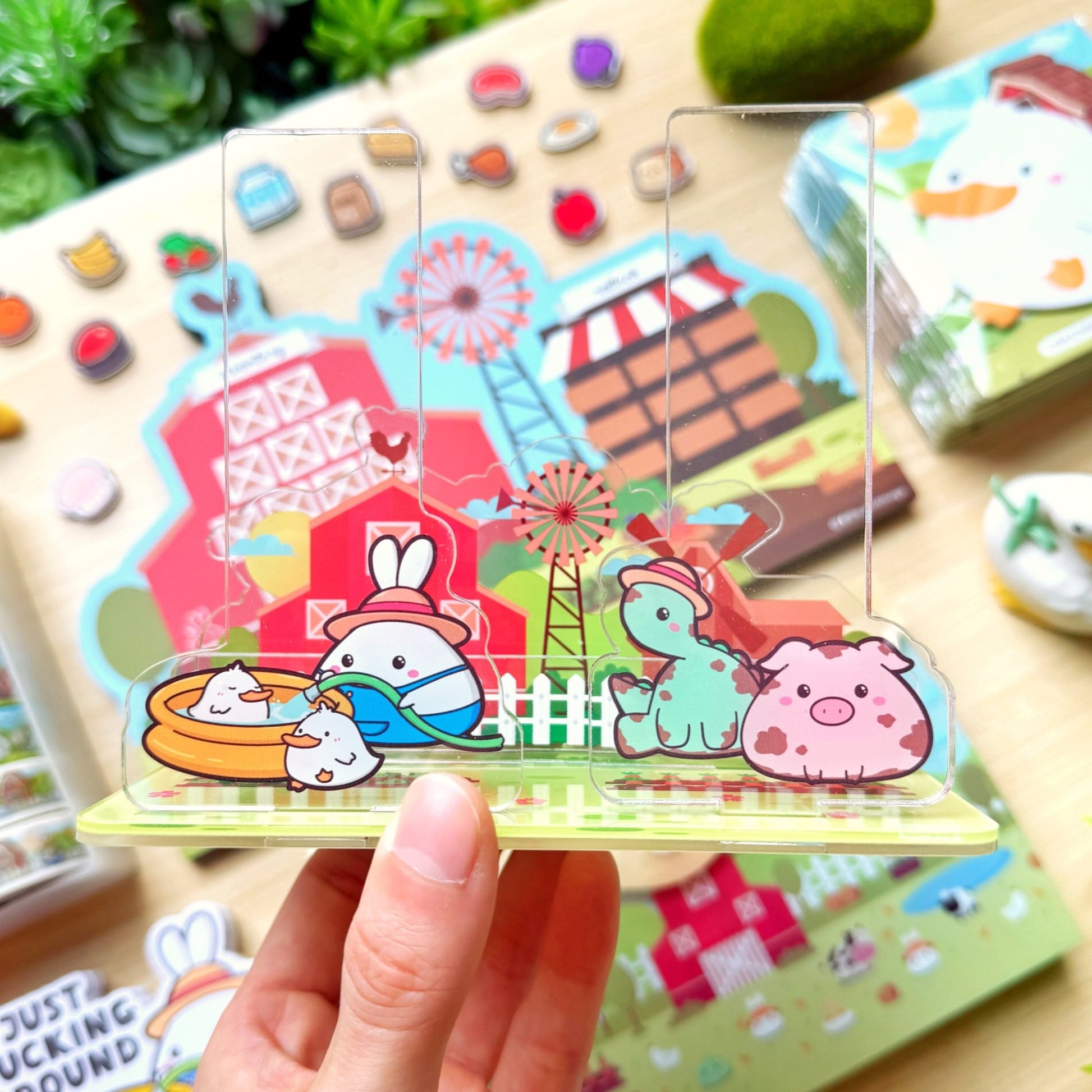 Lil' Pasture Pals Washi Tower® & Notepad Stand - SumLilThings