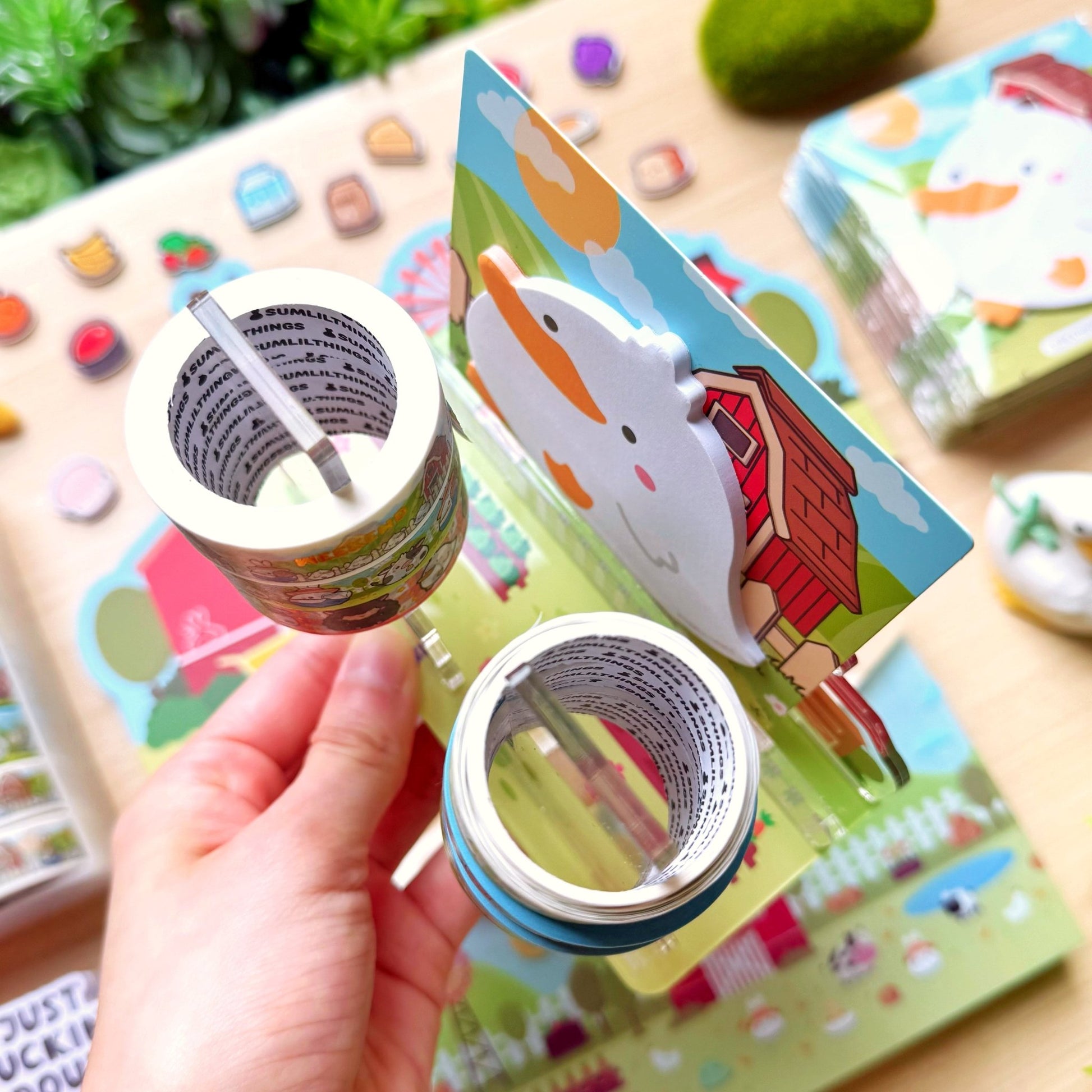 Lil' Pasture Pals Washi Tower® & Notepad Stand - SumLilThings