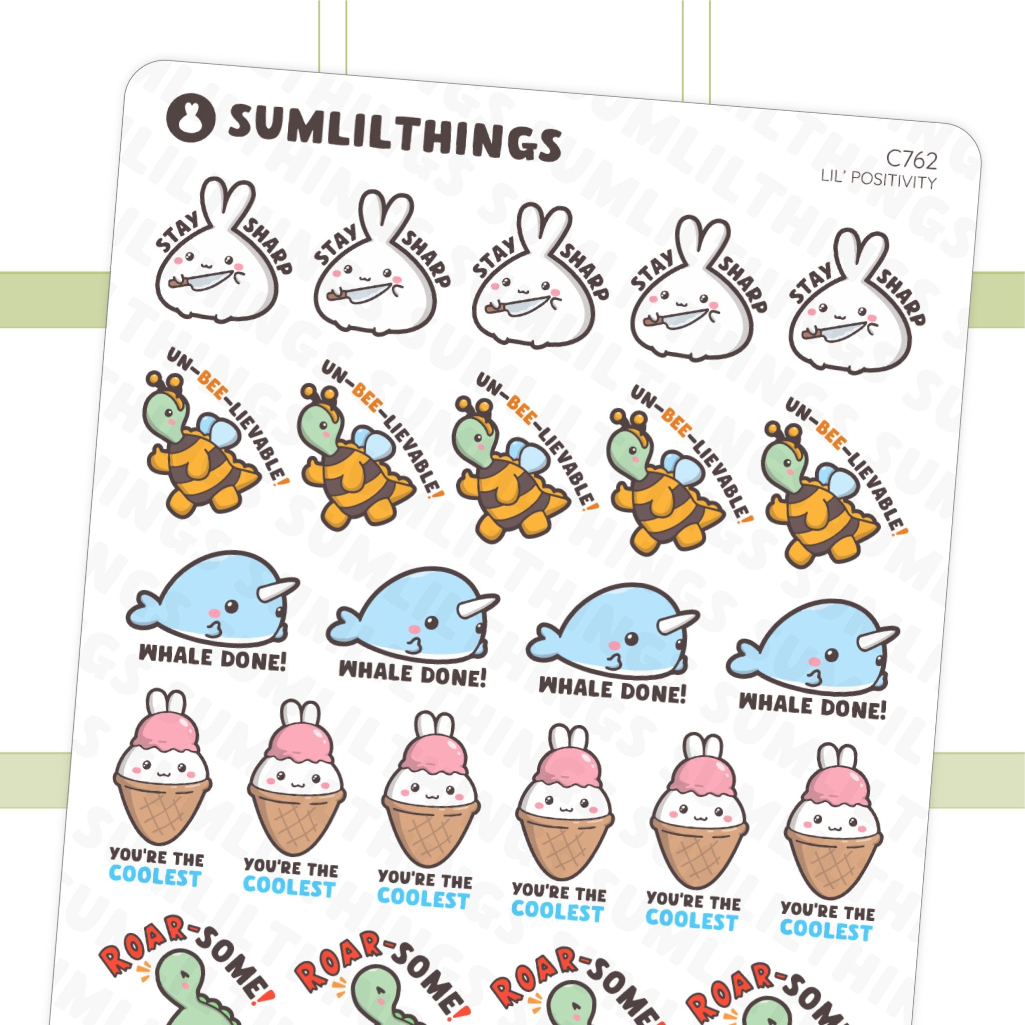 Lil’ Positivity Stickers - SumLilThings