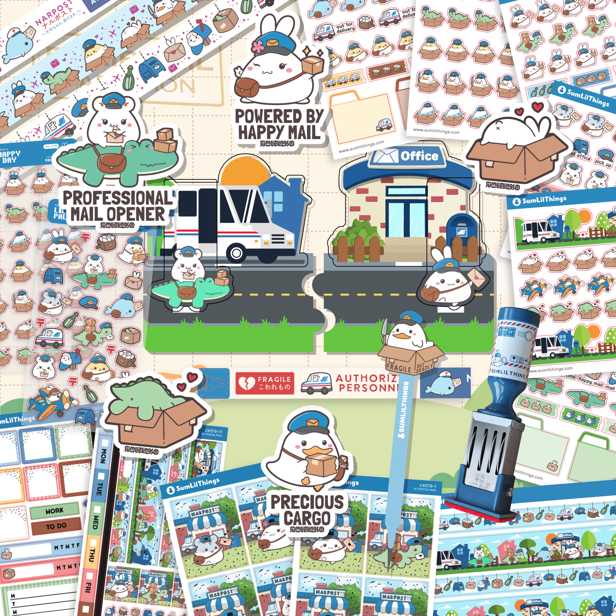 Lil' Postal Pals Mega Pack (27 Items) - 30% OFF - SumLilThings