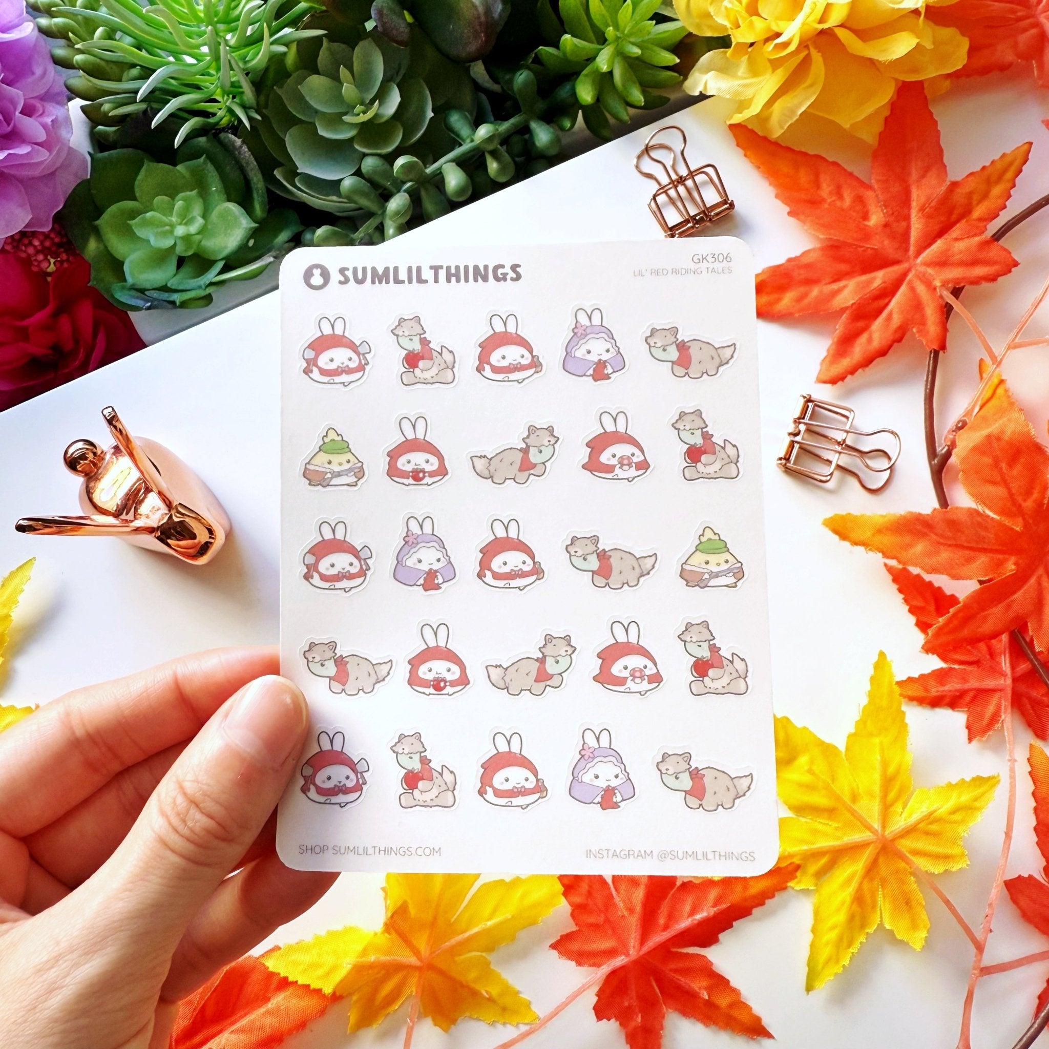 Lil' Red Riding Tales Stickers - SumLilThings