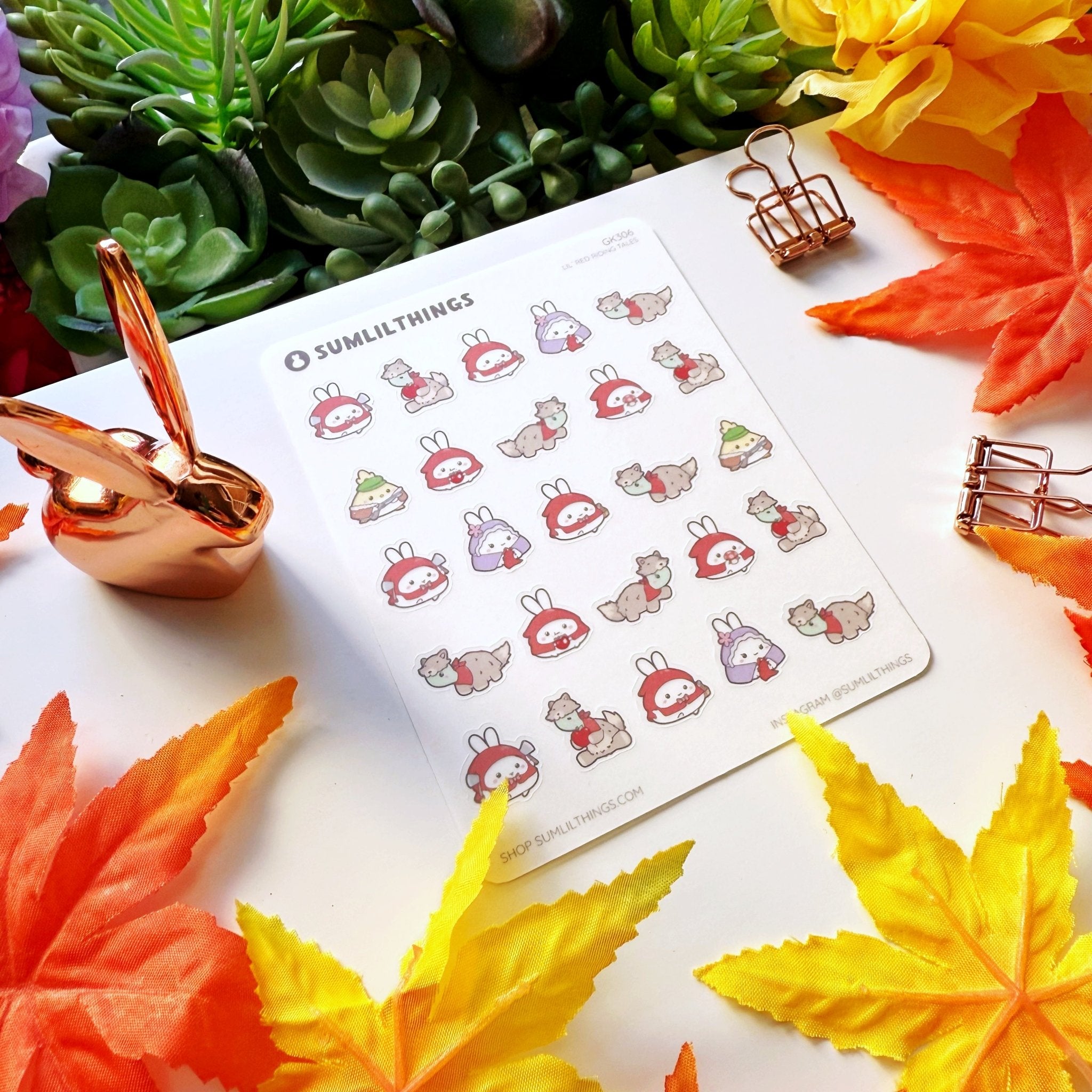 Lil' Red Riding Tales Stickers - SumLilThings