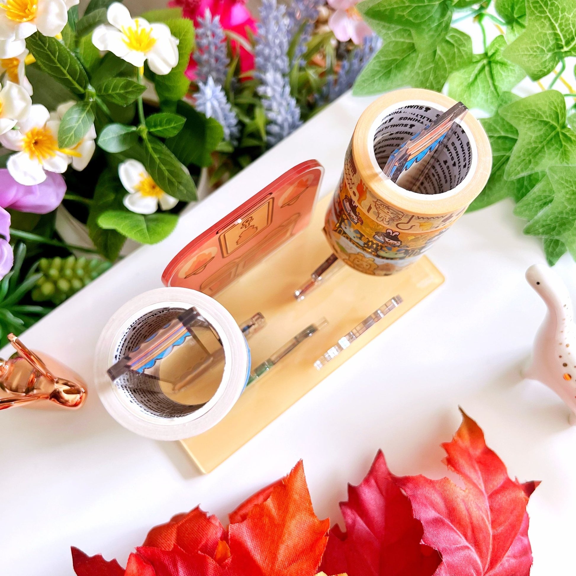 Lil' Romb Raider Washi Tower® & Notepad Stand - SumLilThings