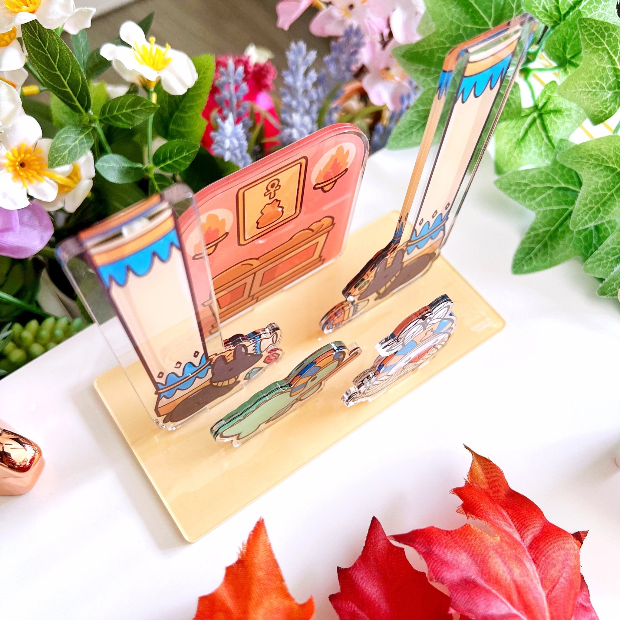 Lil&#39; Romb Raider Washi Tower® &amp; Notepad Stand - SumLilThings