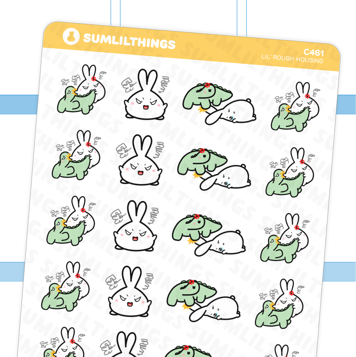 Lil' Rough Housing Stickers - SumLilThings