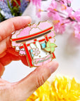 Lil' Sakura Petals - Pinwheel Keychain (Interactive Spinner) - SumLilThings