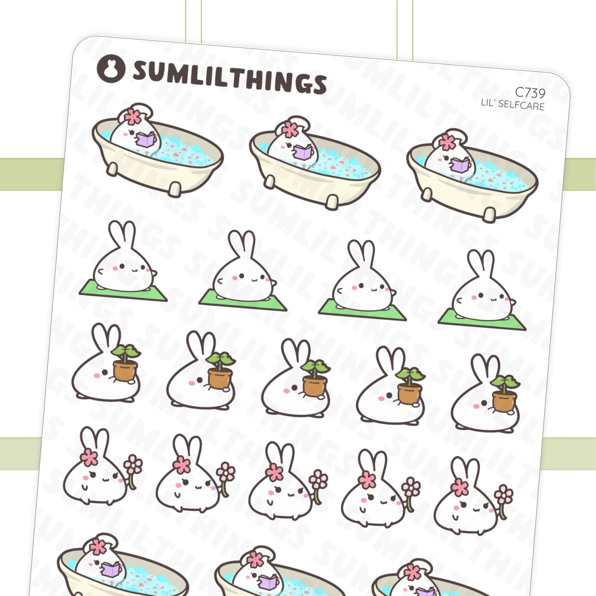 Lil&#39; Self Care Stickers - SumLilThings