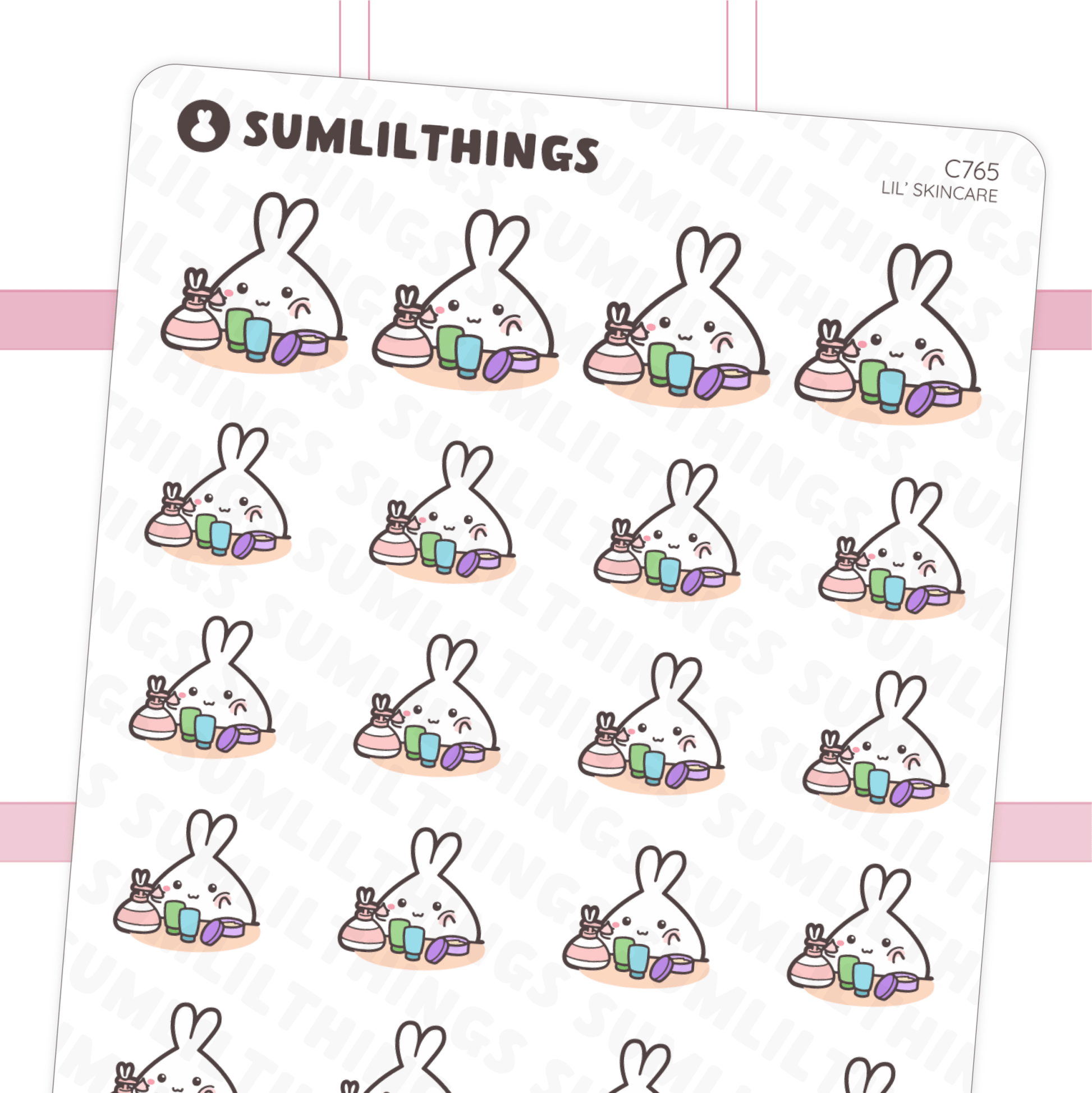 Lil' Skincare Stickers - SumLilThings