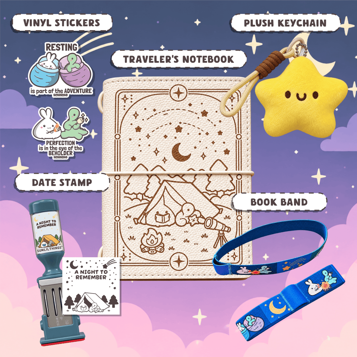 Lil' Starry Nights Booster Pack (11 Items) - 20% OFF - SumLilThings