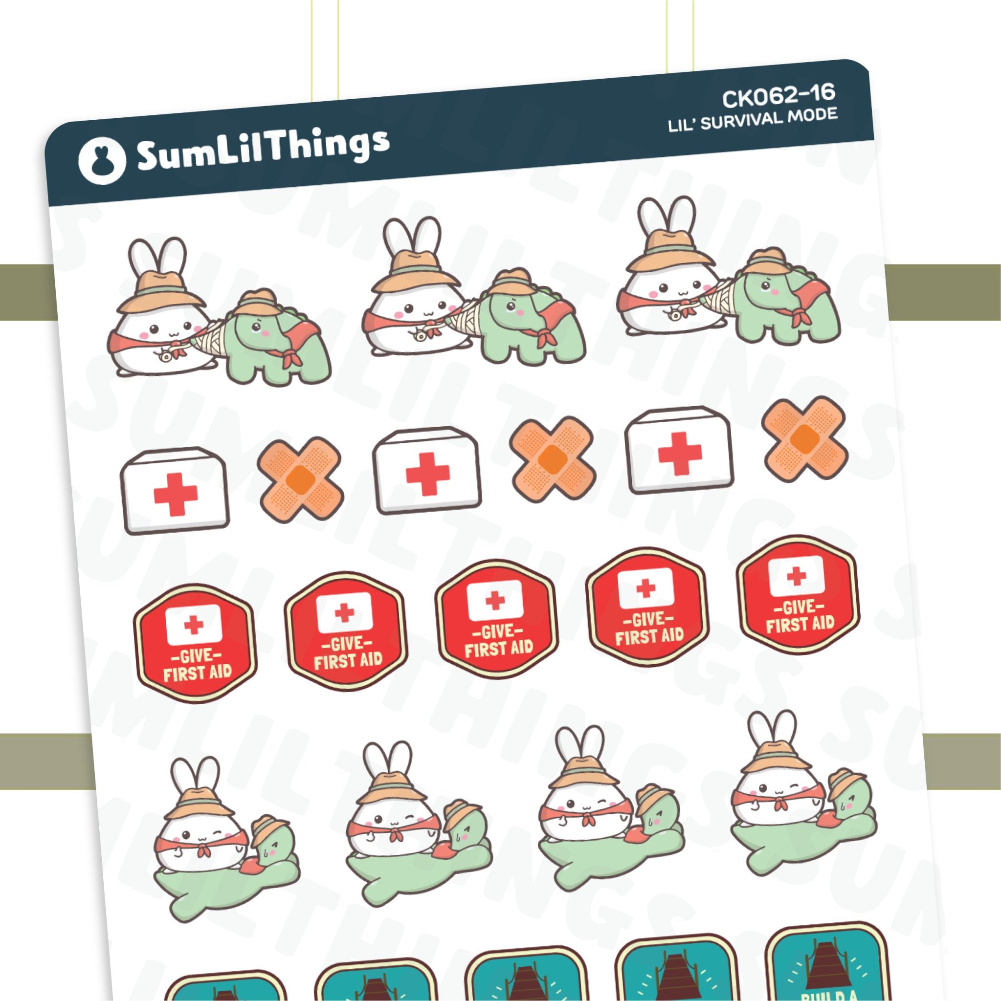 Lil' Survival Mode Stickers - SumLilThings