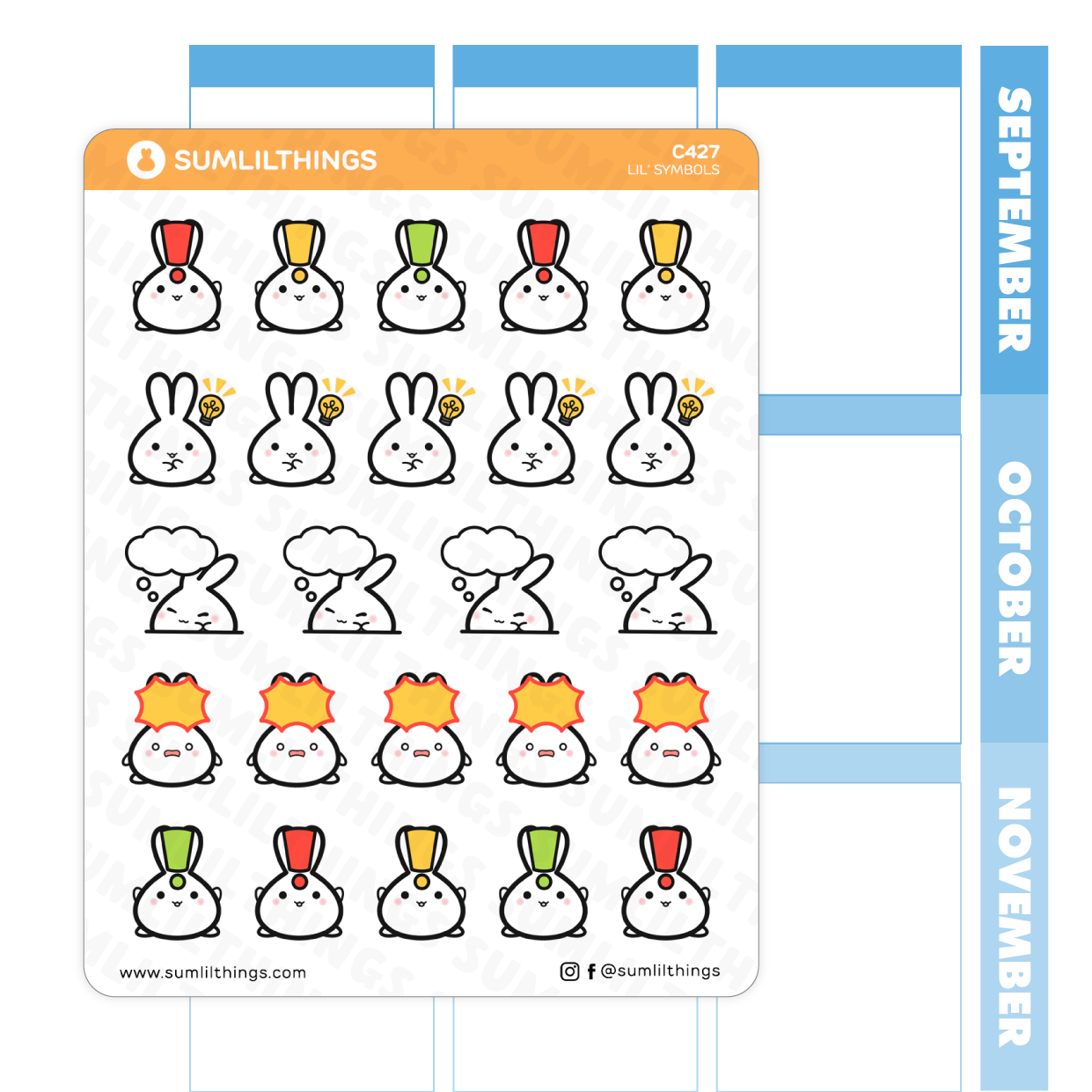 Lil' Symbols Stickers - SumLilThings
