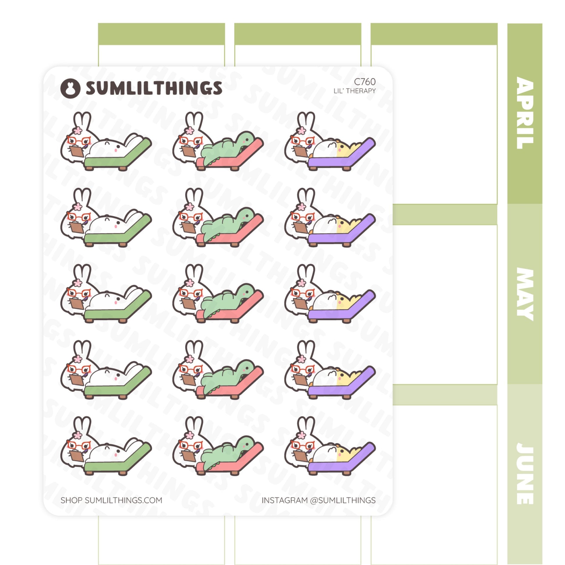 Lil’ Therapy Stickers - SumLilThings