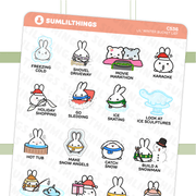 Lil' Winter Bucket List Stickers - SumLilThings