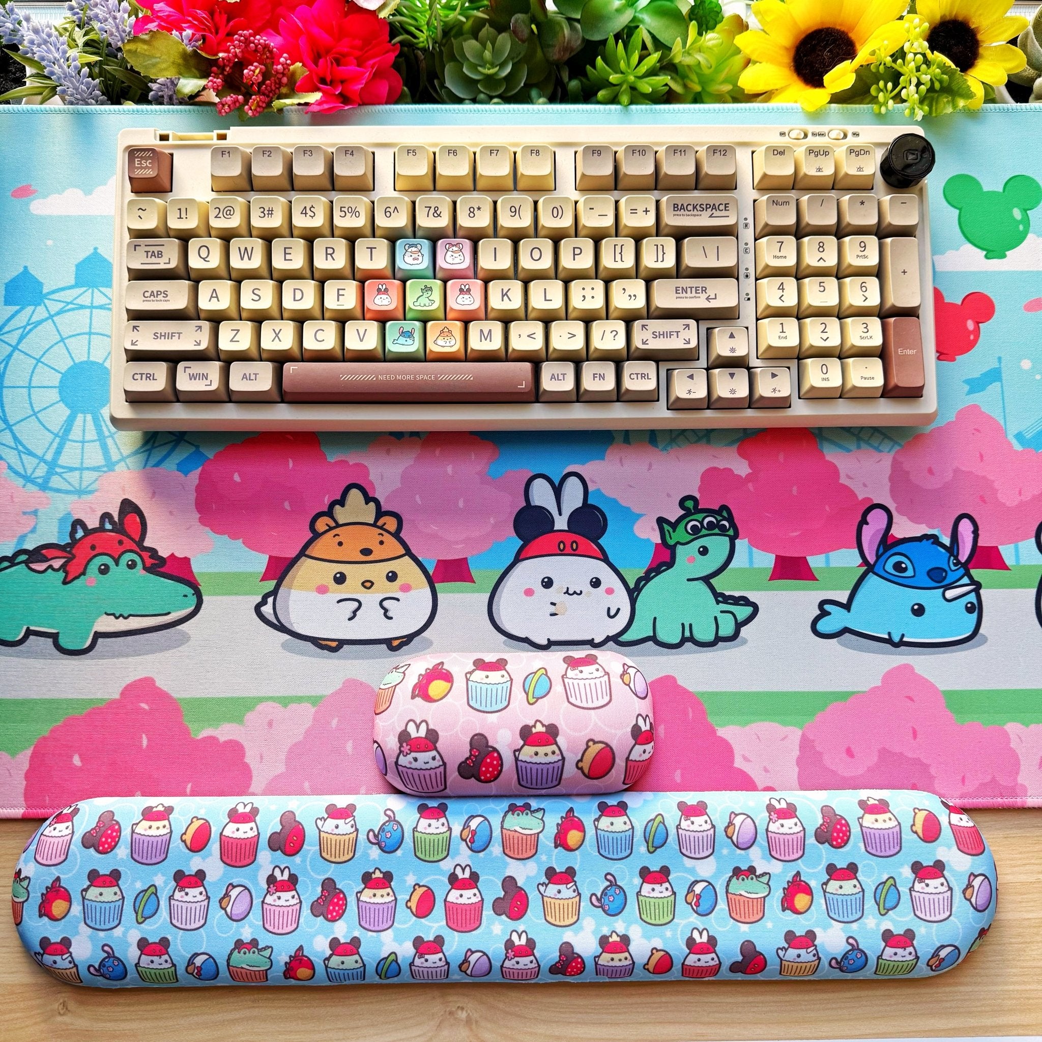 Magical Munchies Deskmats & Wrist Rests (Set of 3) - SumLilThings