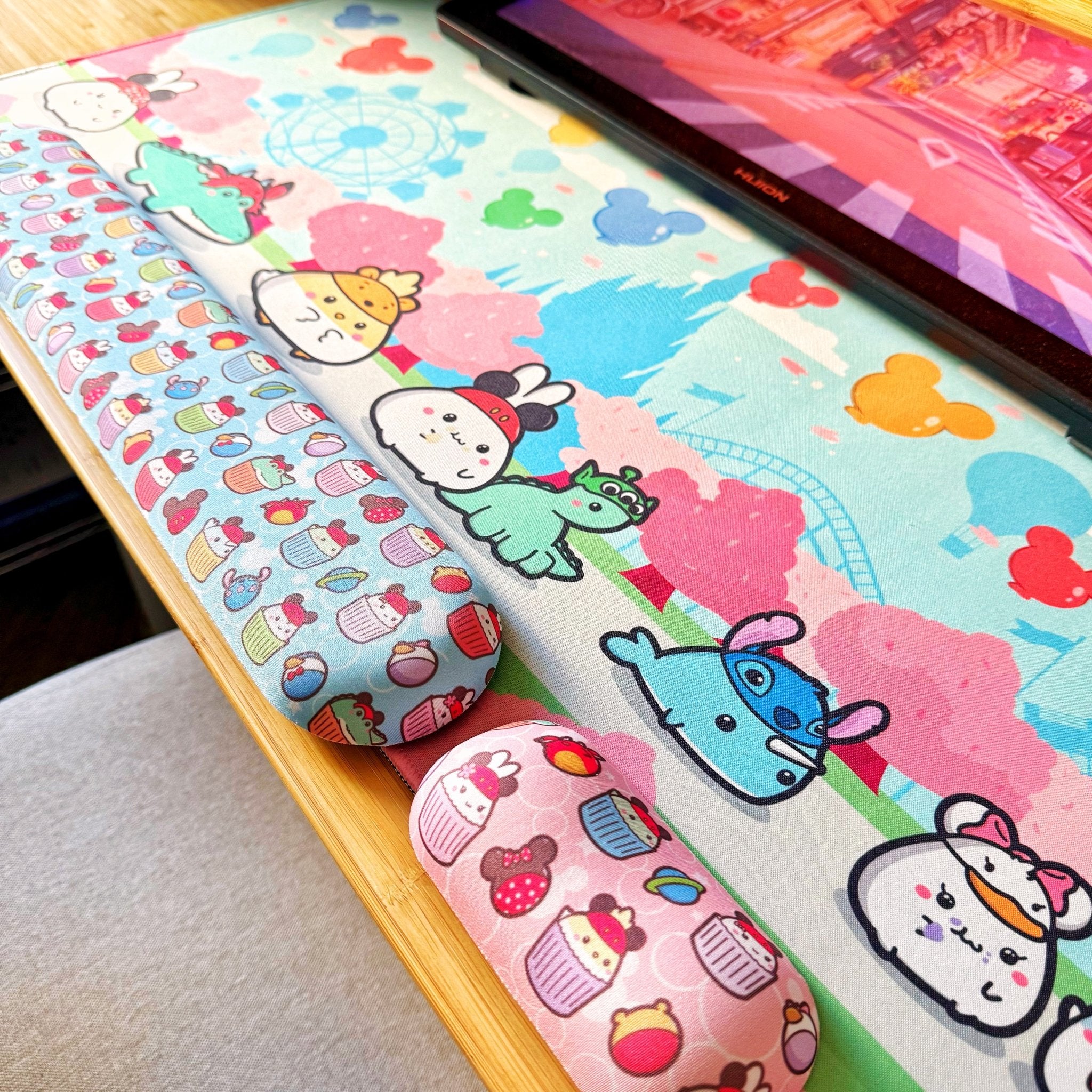 Magical Munchies Deskmats & Wrist Rests (Set of 3) - SumLilThings