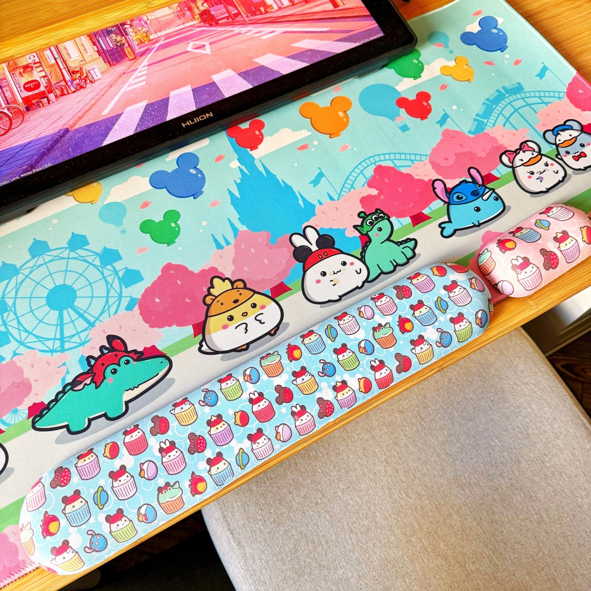 Magical Munchies Deskmats & Wrist Rests (Set of 3) - SumLilThings