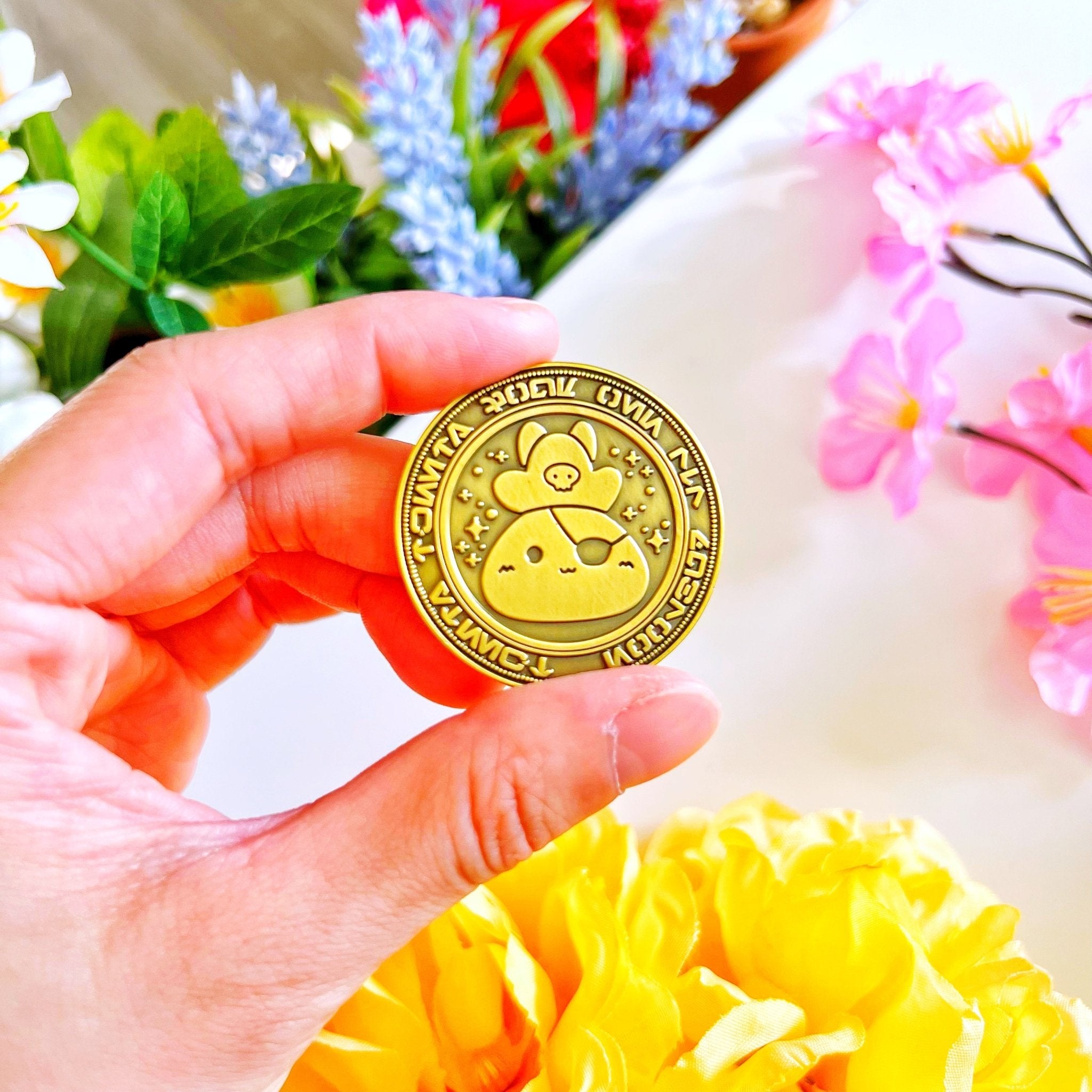 Magnet - Lil&#39; Doubloon Pirate Coin - SumLilThings