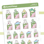 Matcha Pockys Stickers - SumLilThings