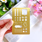 Metal Stencil - Capybara Journaling (Mishap) - SumLilThings