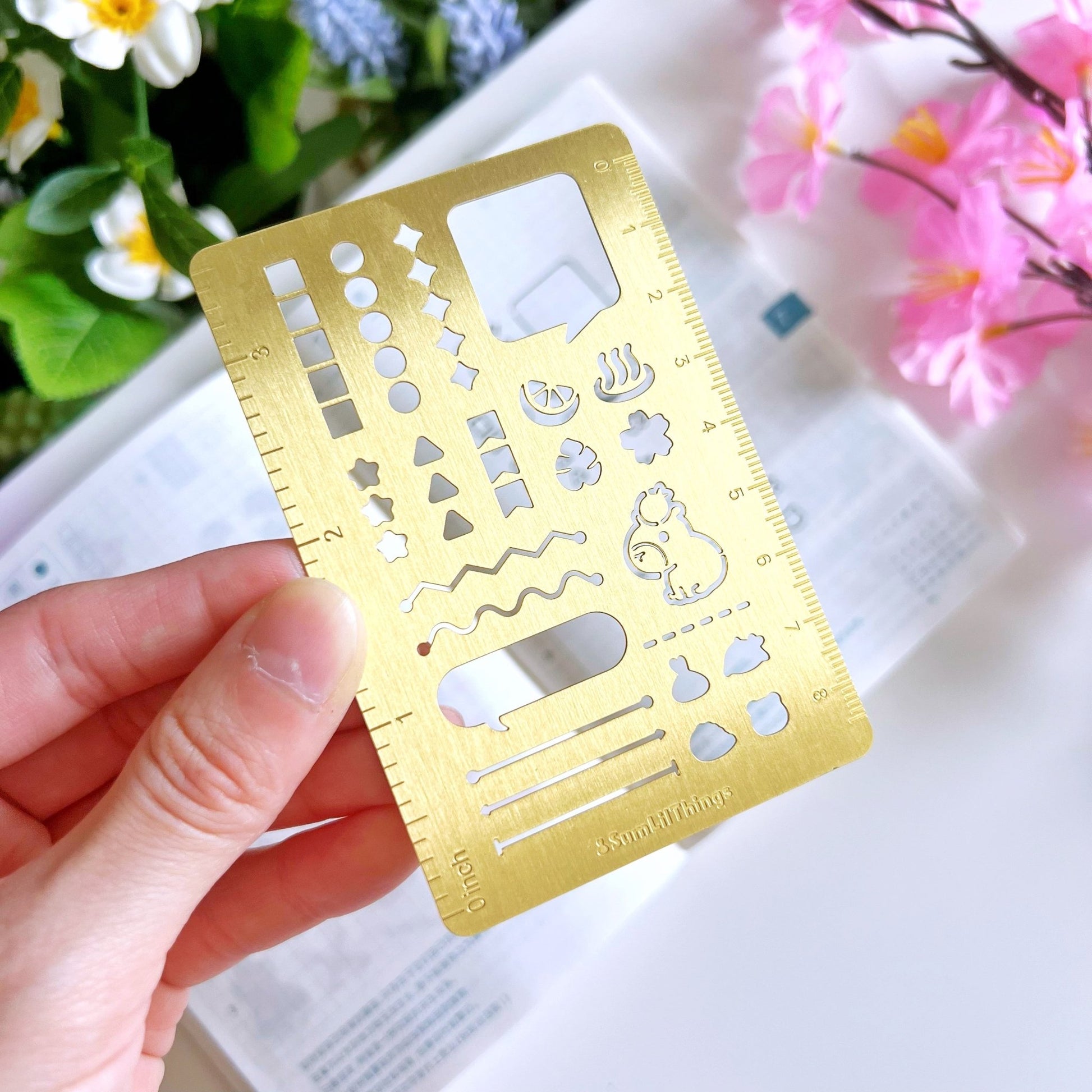 Metal Stencil - Capybara Journaling (Mishap) - SumLilThings