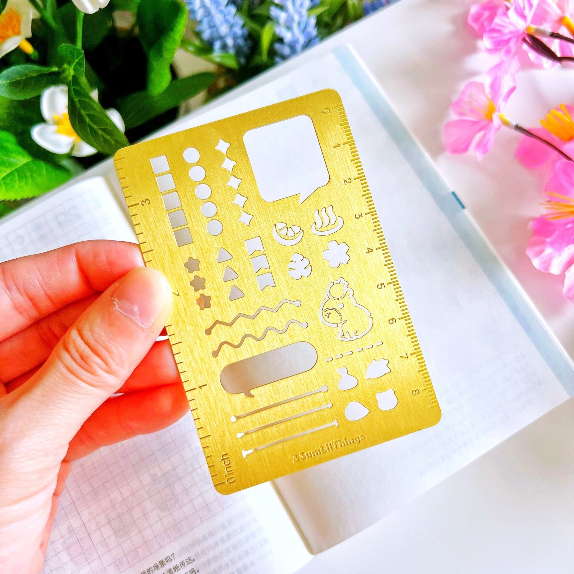 Metal Stencil - Capybara Journaling (Mishap) - SumLilThings